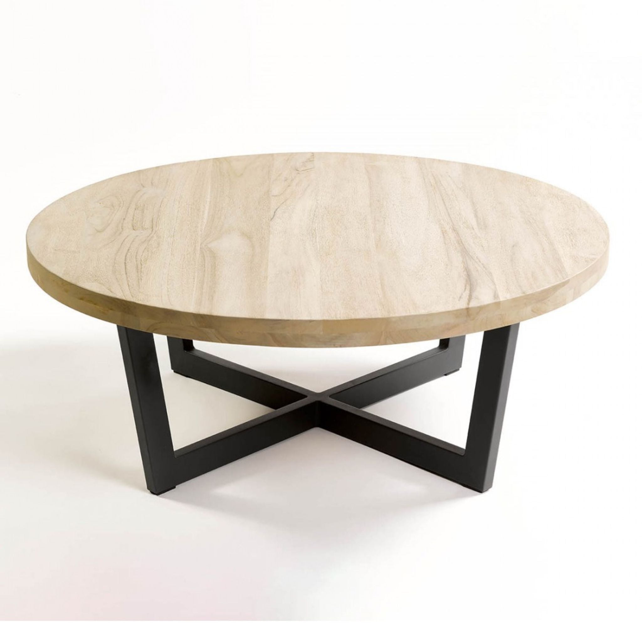 Crisal Decoracion Ivy-Coffee Coffee Table Graphite and Aged Teak - ModernistaLiving