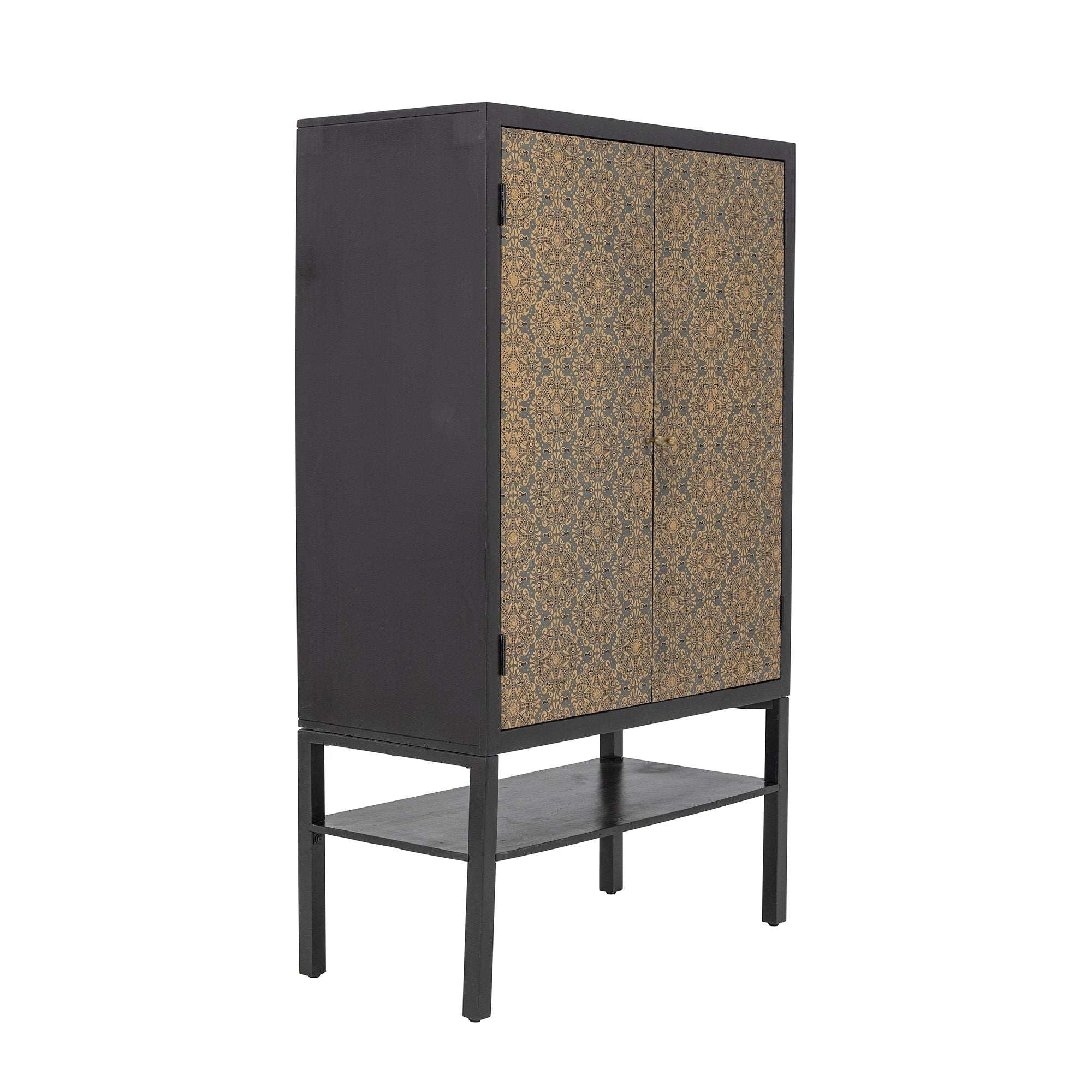 Bloomingville Lynne Cabinet Black Mango - ModernistaLiving