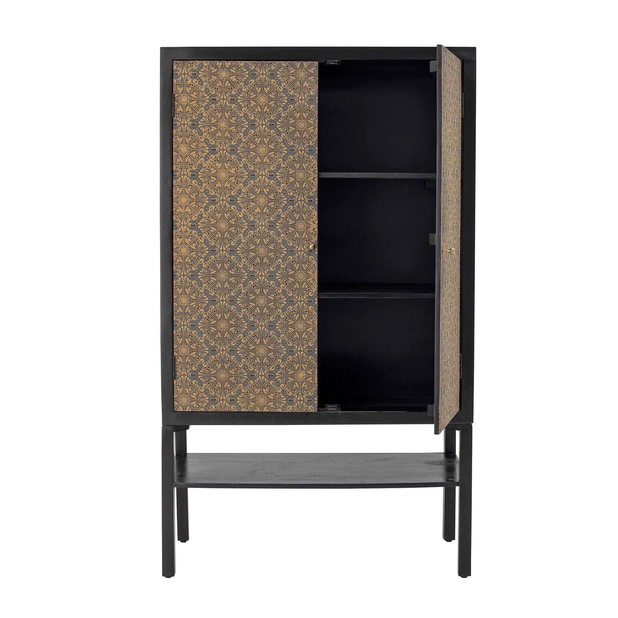 Bloomingville Lynne Cabinet Black Mango - ModernistaLiving