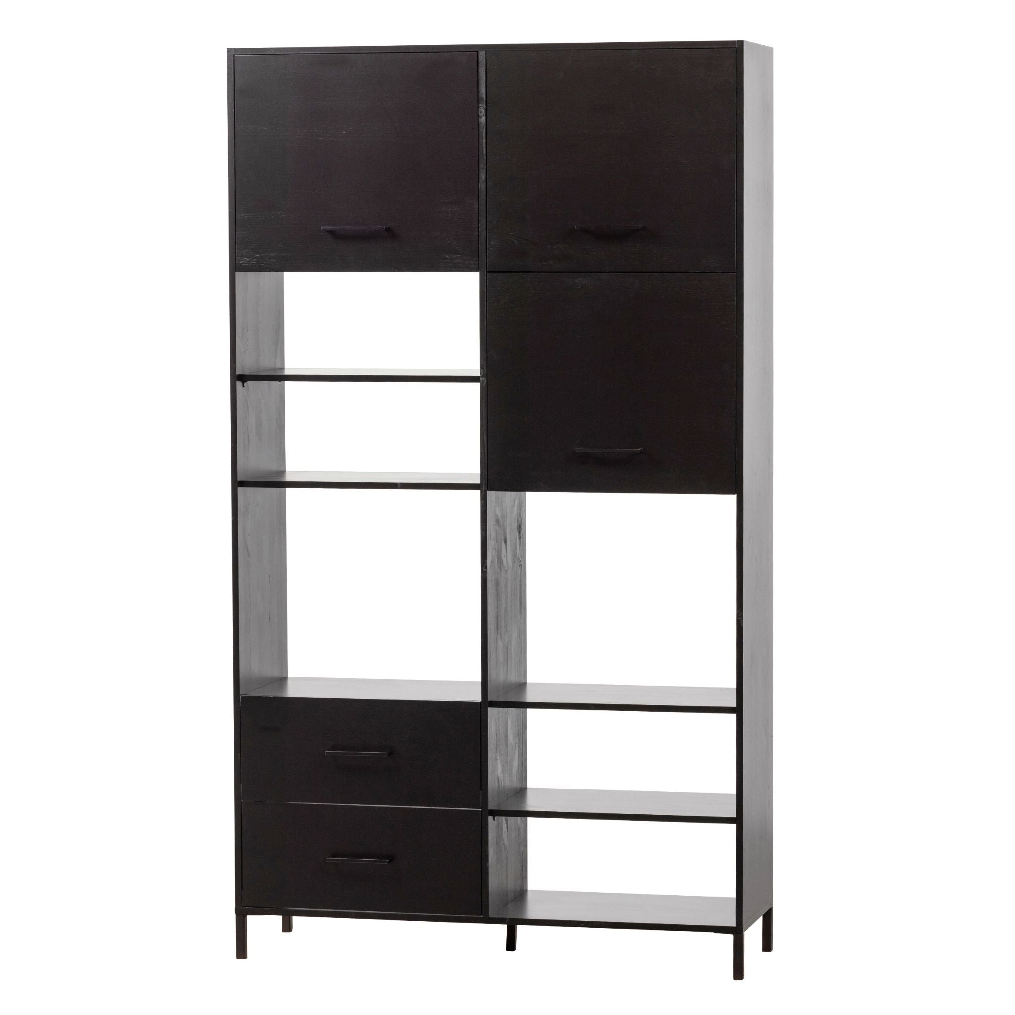 Woood Aiko Cabinet Pine Black (FSC) - ModernistaLiving