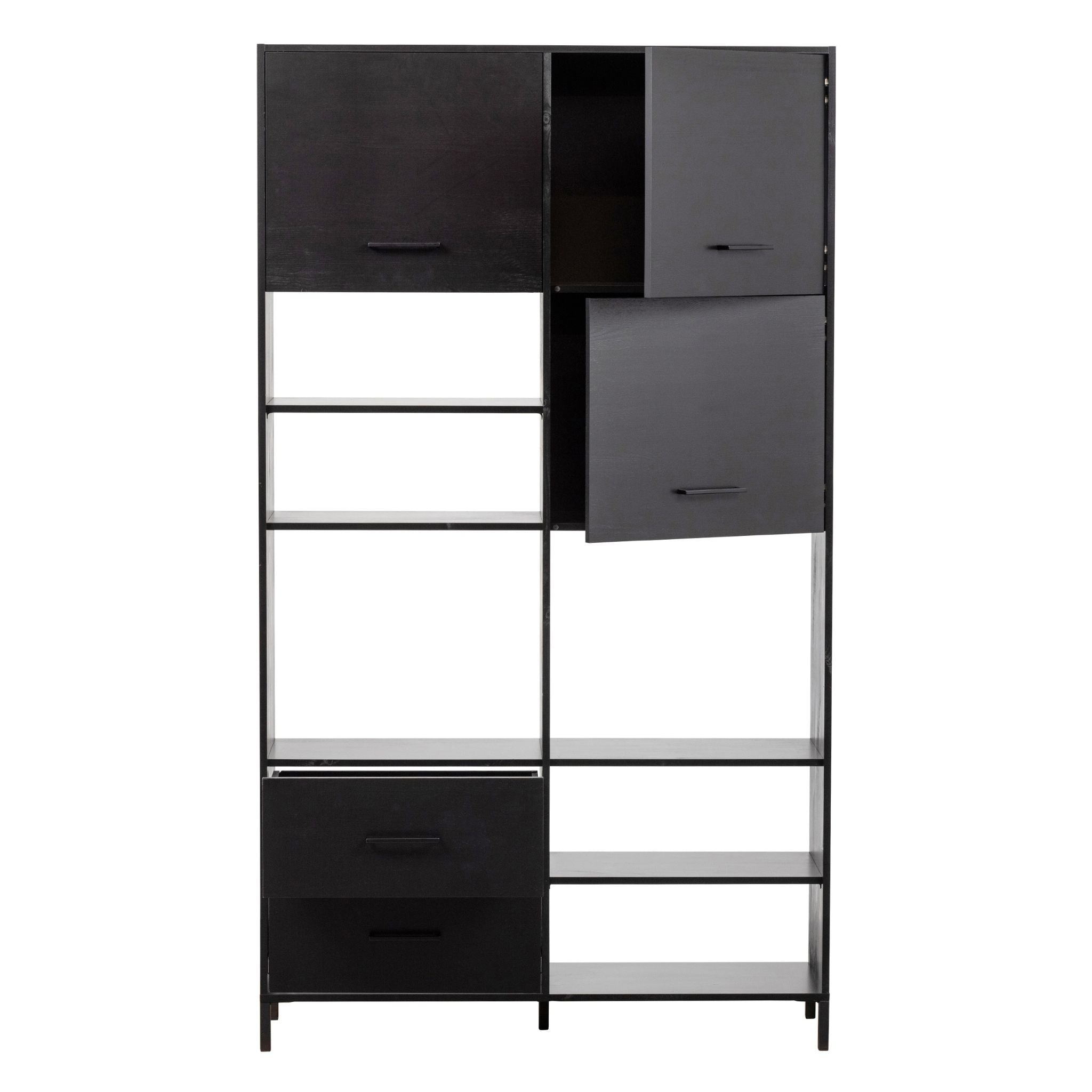 Woood Aiko Cabinet Pine Black (FSC) - ModernistaLiving