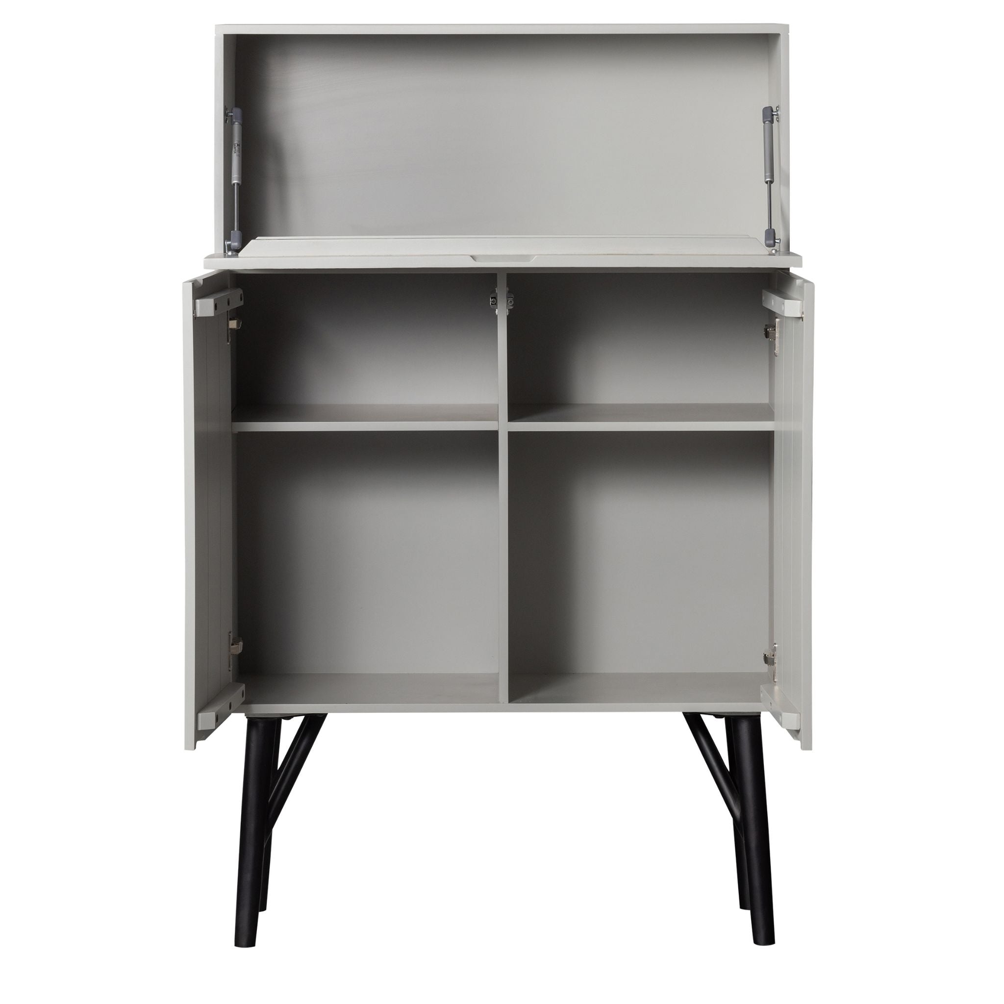 BePureHome Carved Organic Bar Cabinet Mist - ModernistaLiving