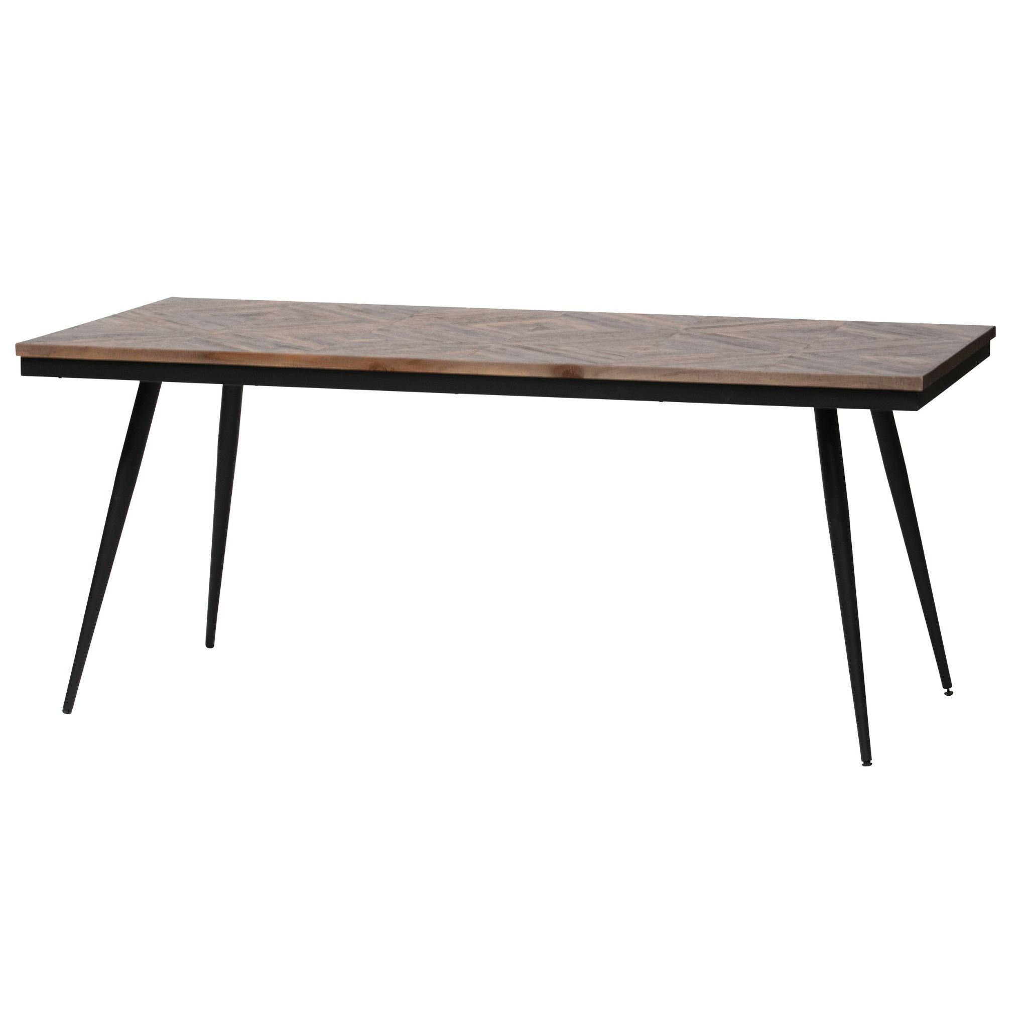 BePureHome Rhombic Dining Table Wood Metal - ModernistaLiving