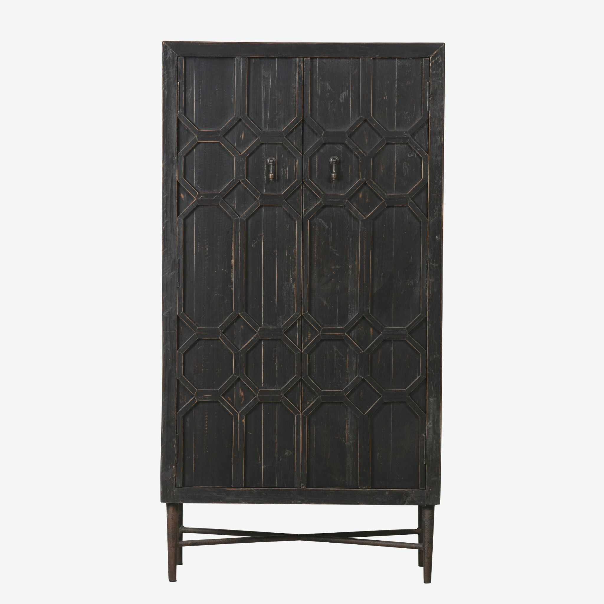 BePureHome Bequest Cabinet Wood Black - ModernistaLiving