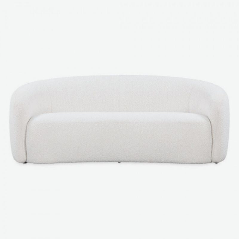 D.I. Designs Bighton Sofa Off-White Bouclé Fabric - ModernistaLiving