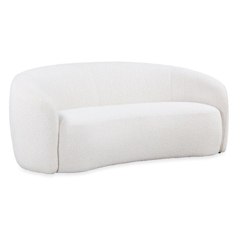 D.I. Designs Bighton Sofa Off-White Bouclé Fabric - ModernistaLiving