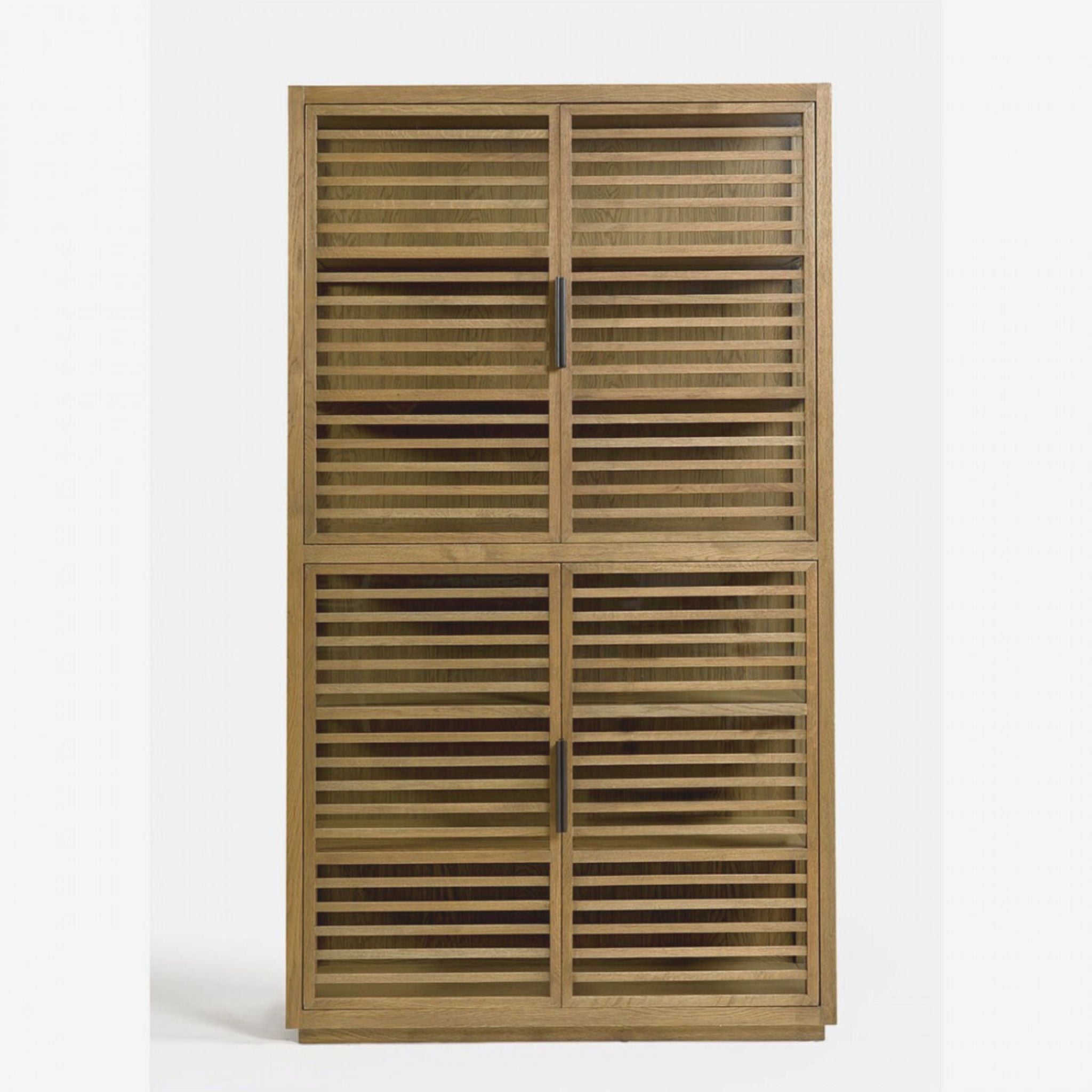 Crisal Decoracion FD24050-Nat Oak Wardrobe Natural Colour - ModernistaLiving