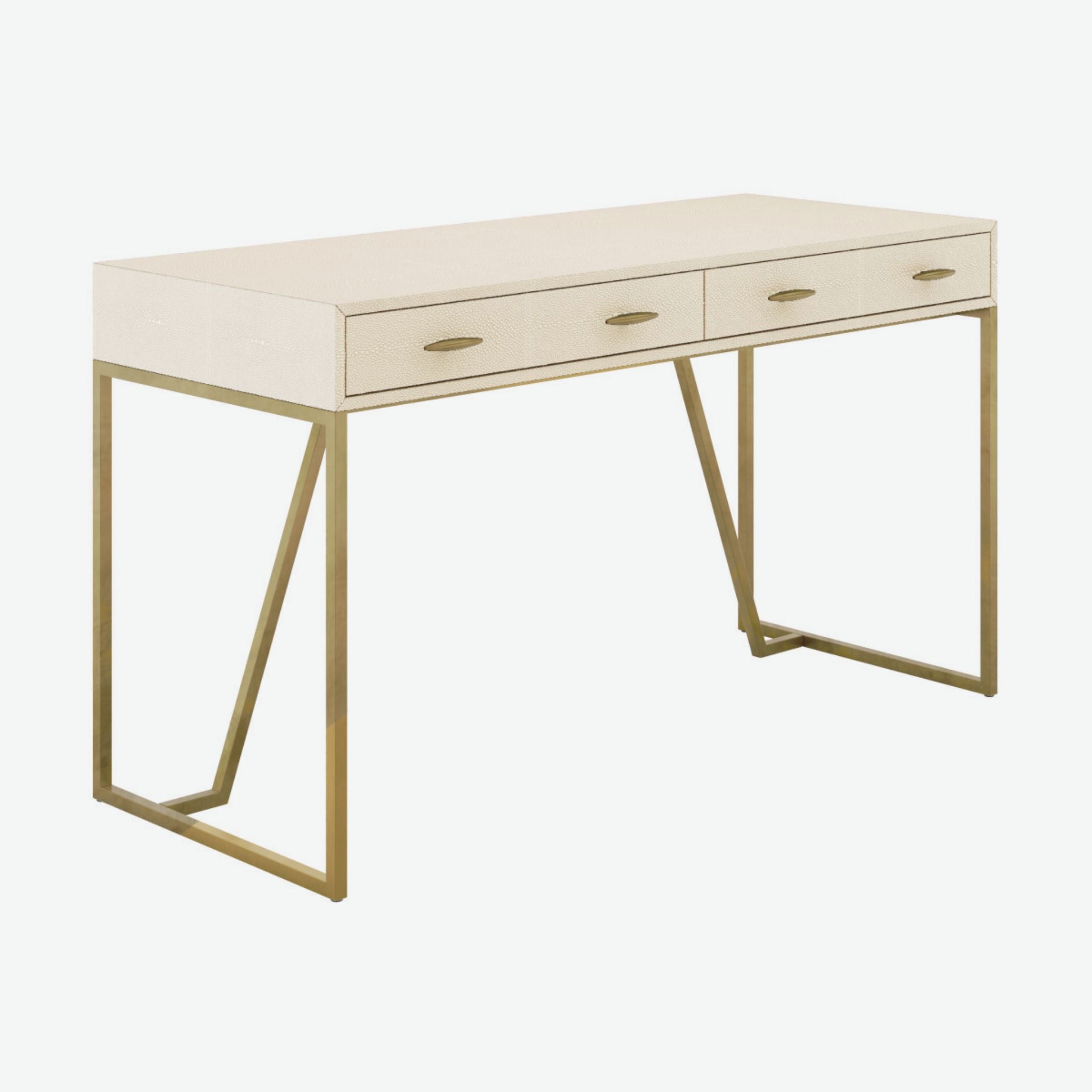 D.I. Designs D.I. Designs Hampton Desk Ivory Shagreen