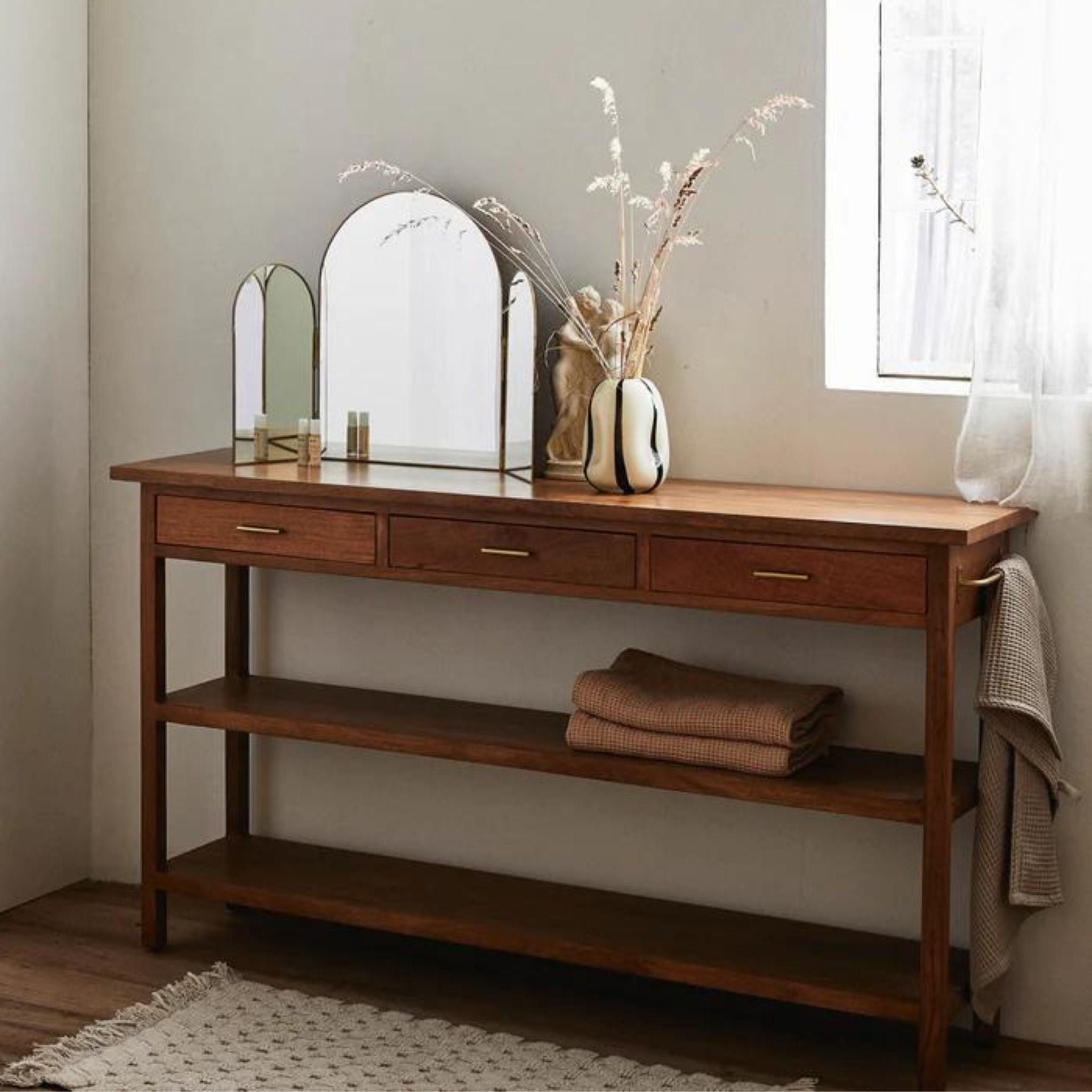 Nordal Farris Console table with Drawers - ModernistaLiving