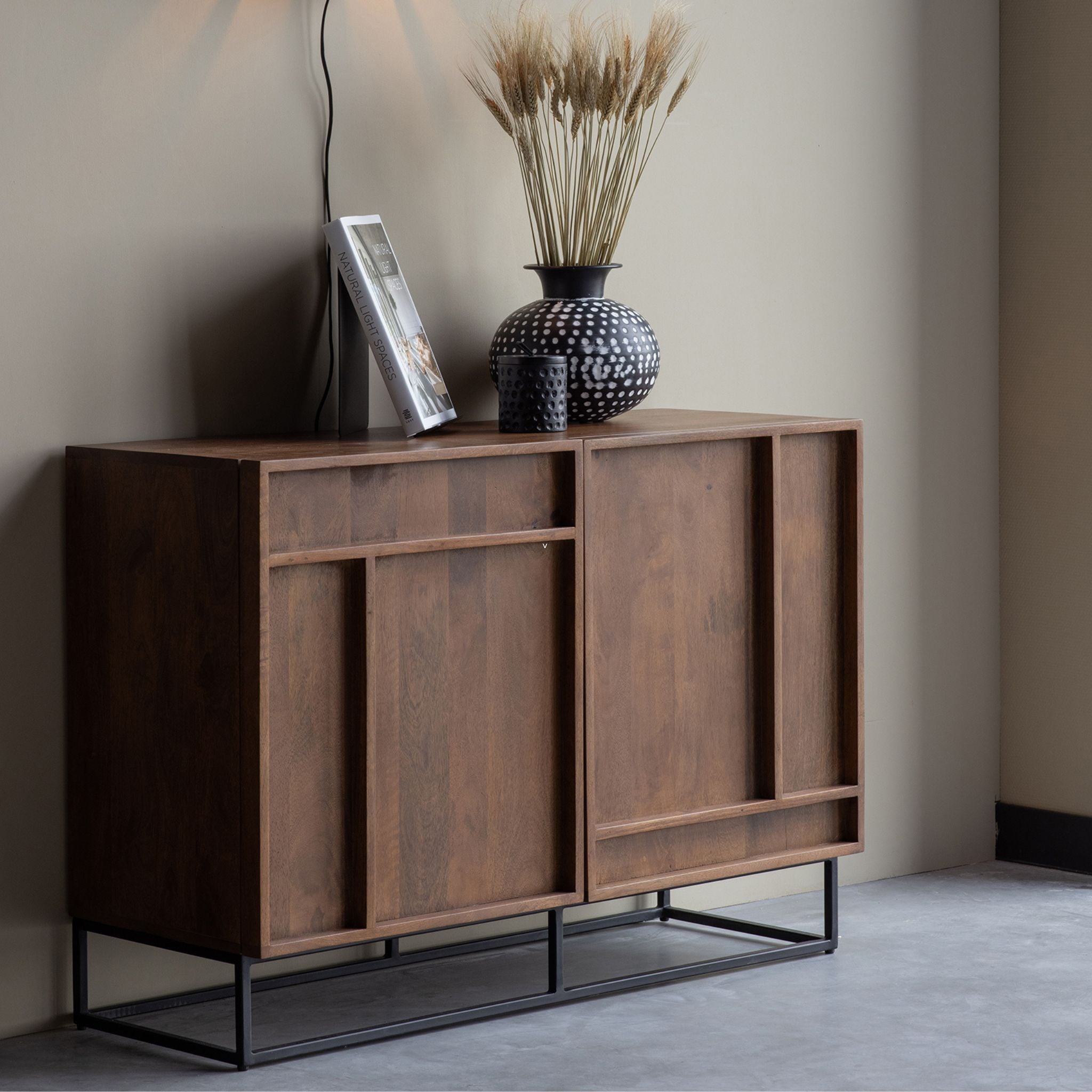 Woood Forrest Sideboard 2 Doors Mango Wood Natural - ModernistaLiving