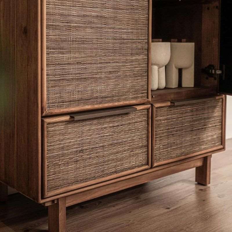 dBodhi Grace Cabinet 2 Doors 2 Drawers Reclaimed Teak - ModernistaLiving