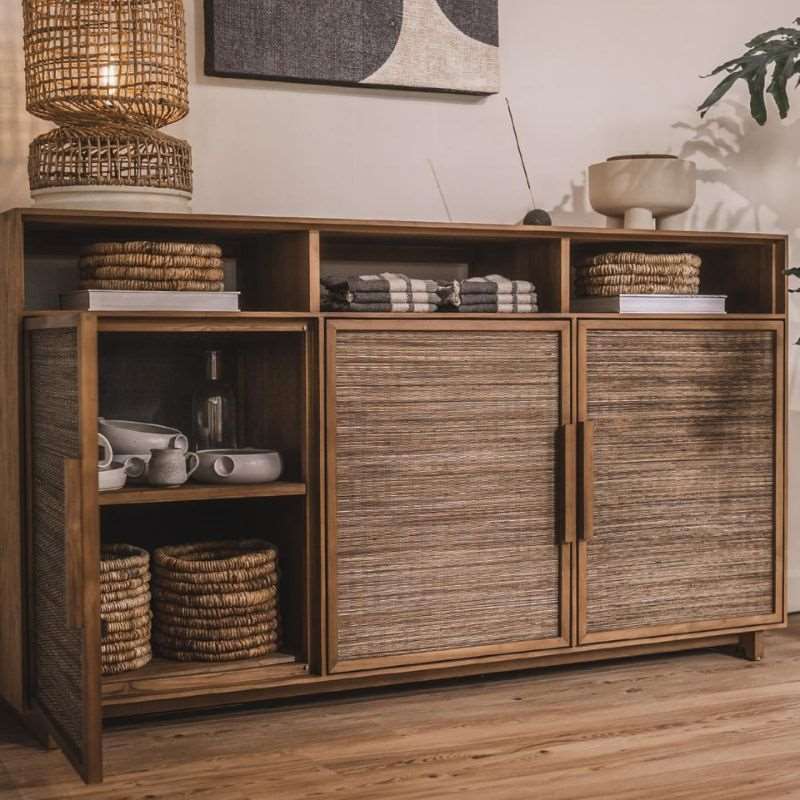 dBodhi Hopper High Dresser Sideboard 3 Doors Reclaimed Teak - ModernistaLiving