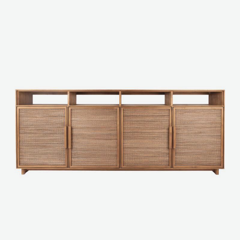 dBodhi Hopper High Dresser Sideboard 4 Door Reclaimed Teak - ModernistaLiving