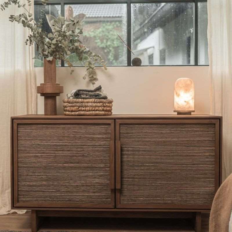 dBodhi Hopper Low Dresser Sideboard 2 Door Reclaimed Teak - ModernistaLiving