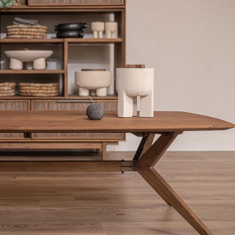 dBodhi Kupu-Kupu Coffee Table Teakwood Cantilever Legs - ModernistaLiving