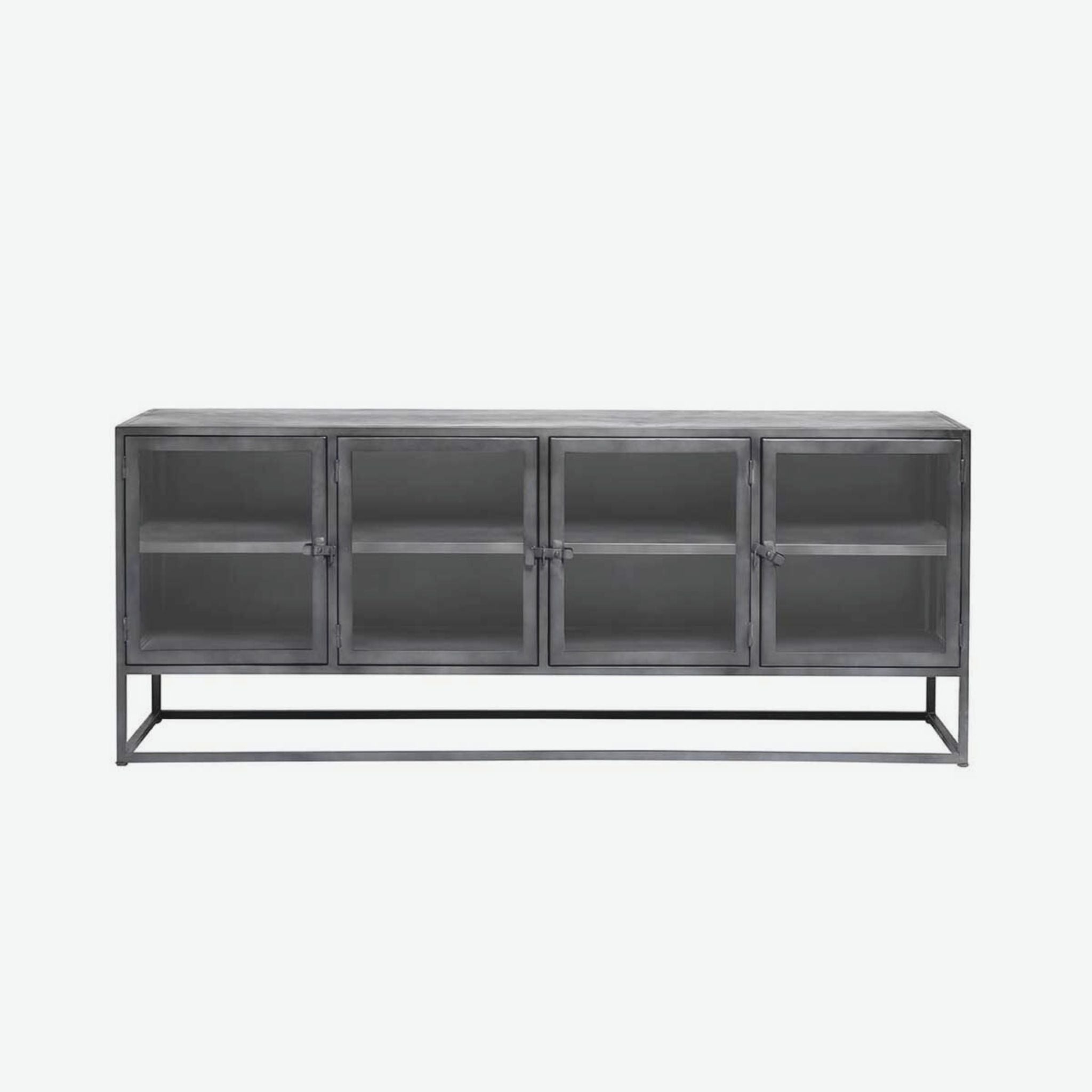 Muubs Boston 4-Door Sideboard Black Iron