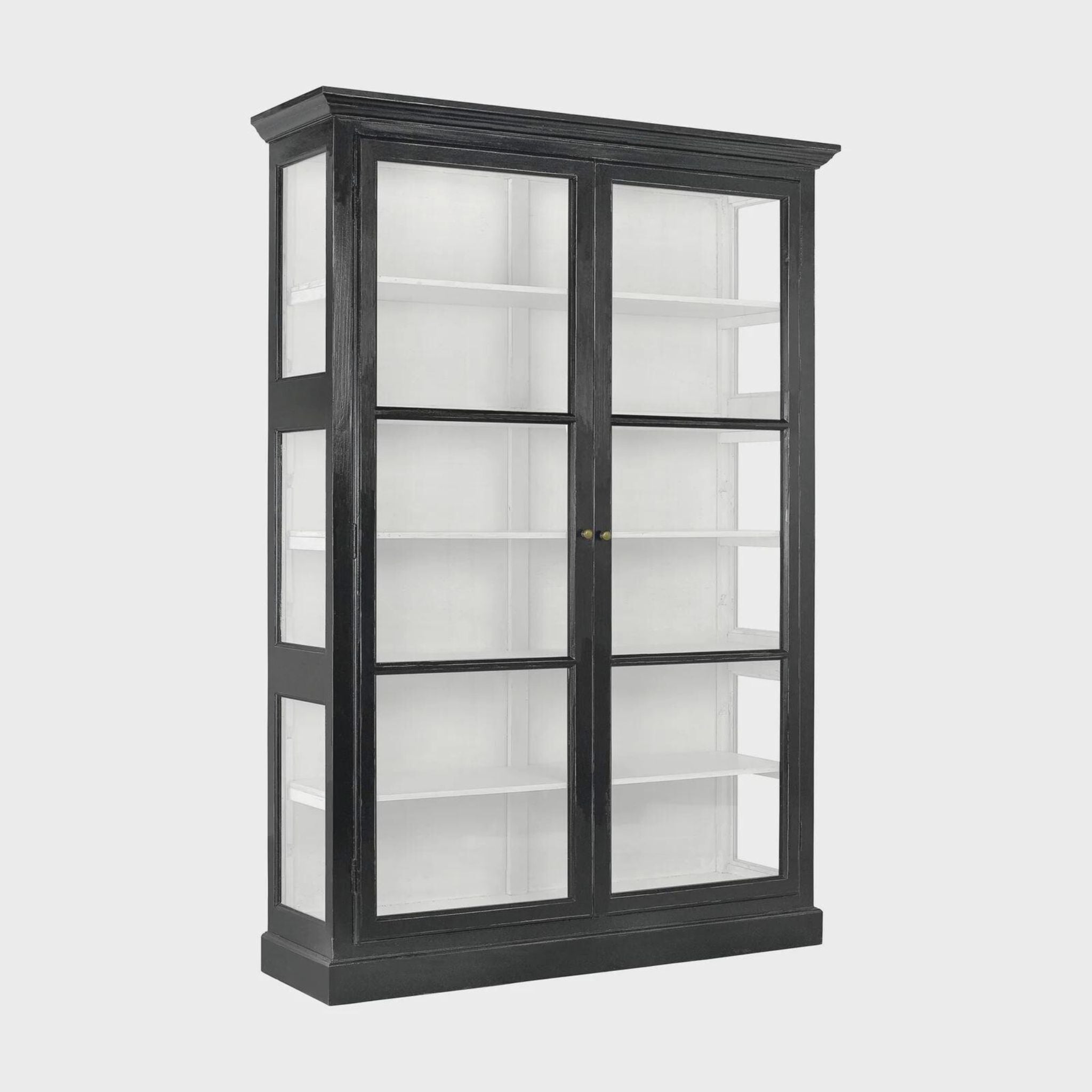 Nordal Classic Cabinet Double Black - ModernistaLiving