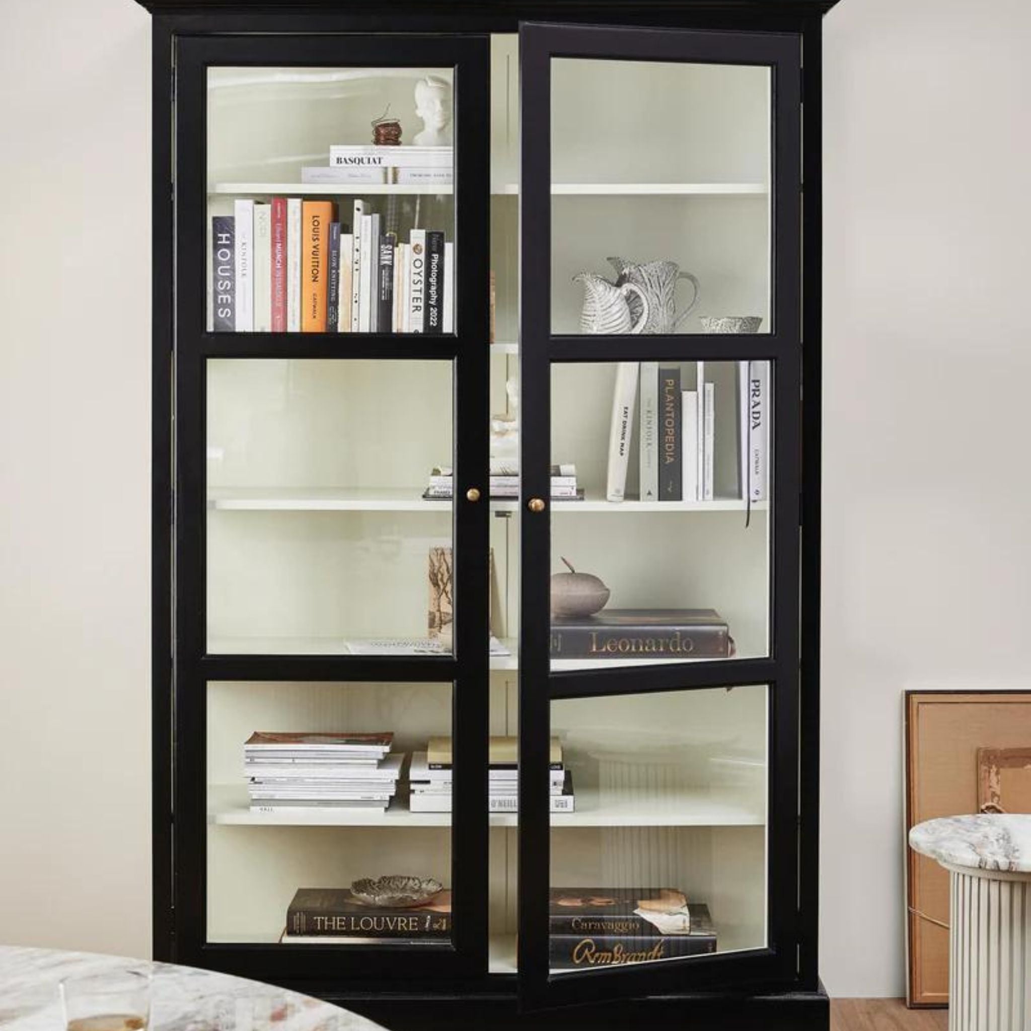 Nordal Classic Cabinet Double Black - ModernistaLiving