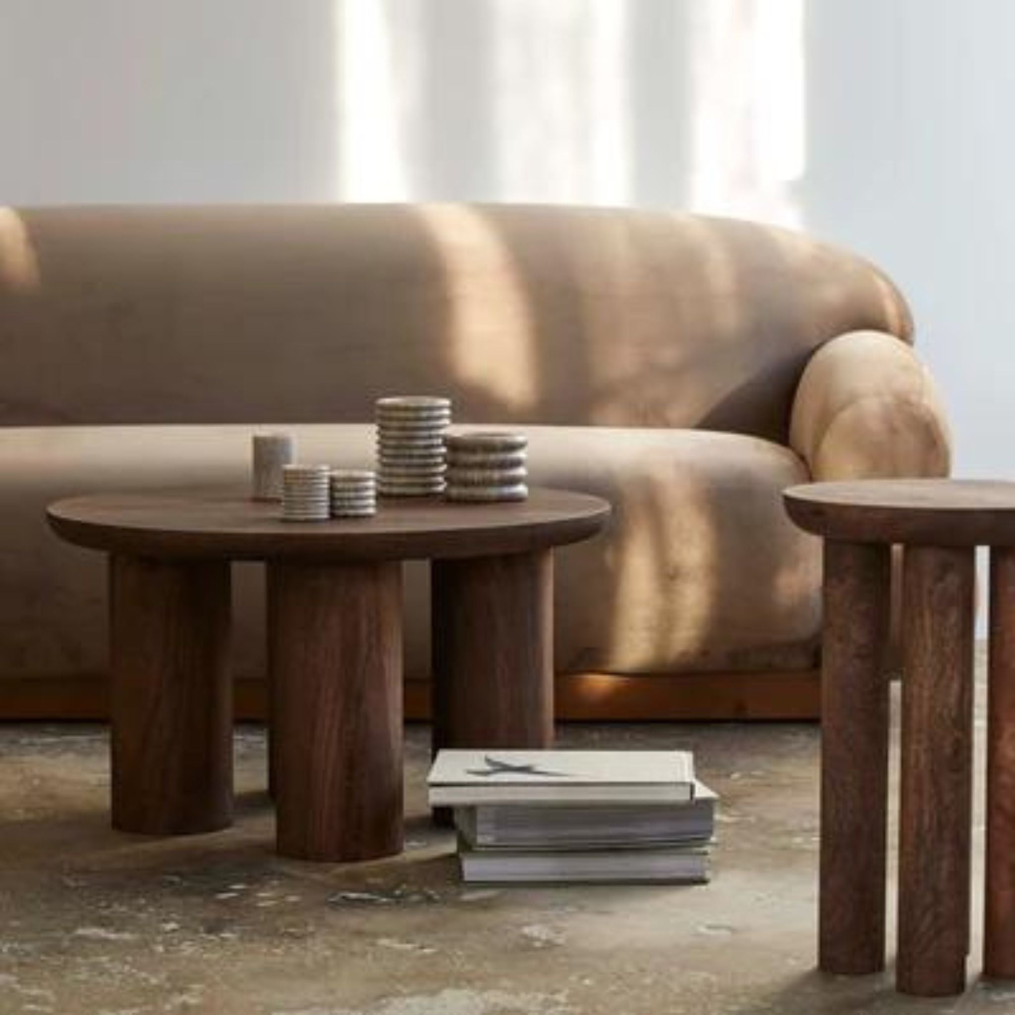 Nordal Helin Coffee Table Mango Wood - ModernistaLiving
