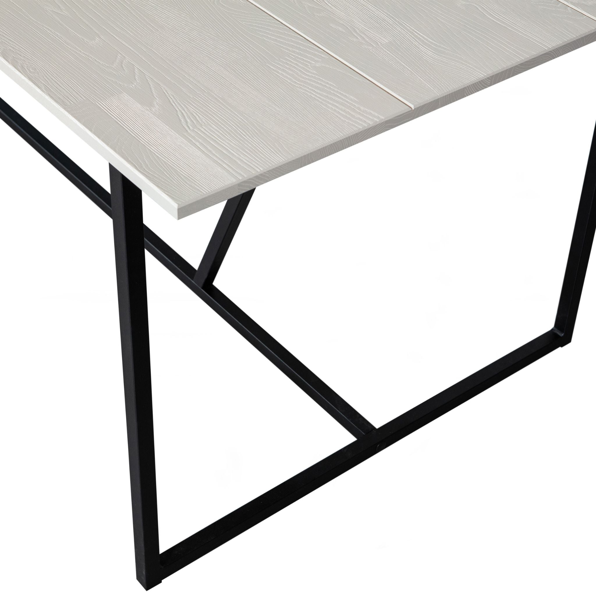 Woood Silas Dining Table Ash Brushed Dust (FSC) - ModernistaLiving