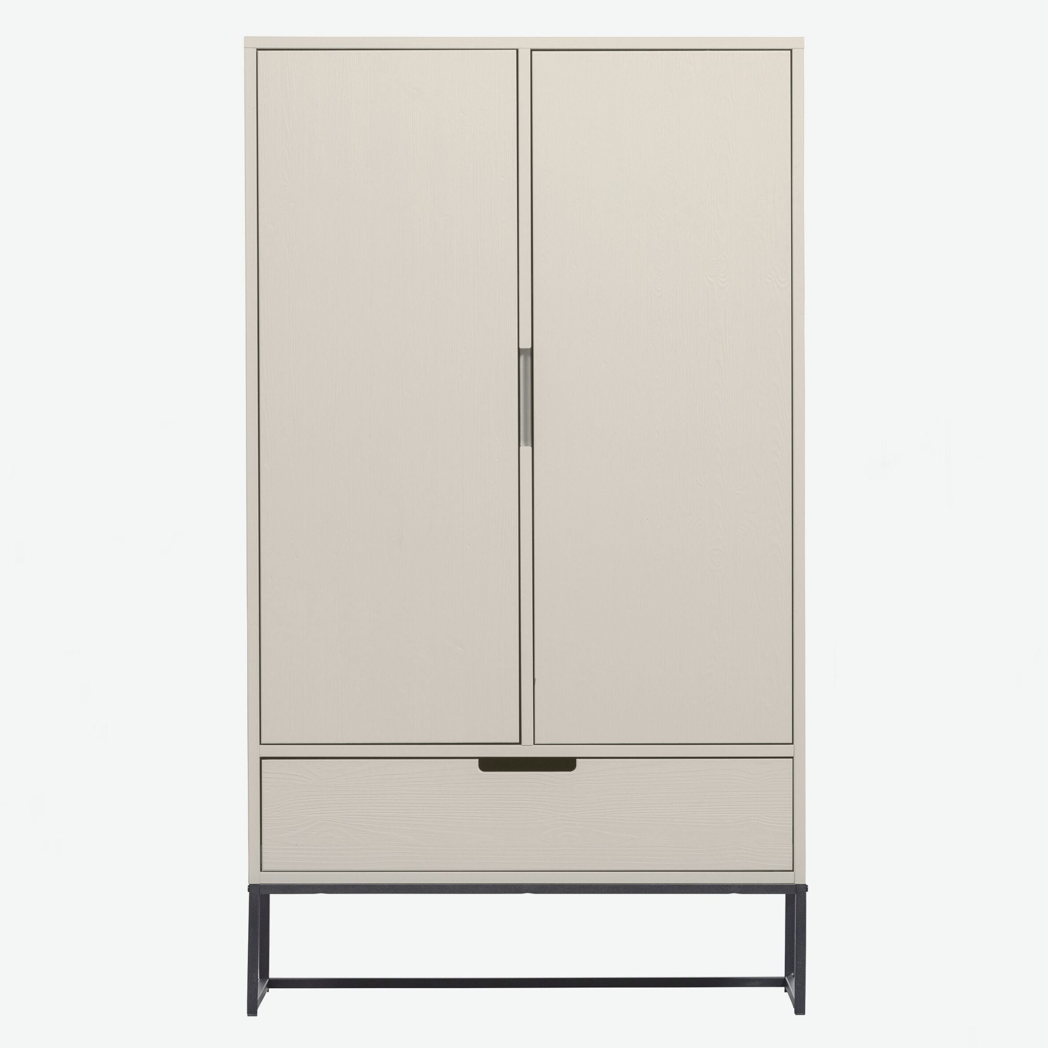 Woood Silas 2-Doors Cabinet Pine Dust (FSC) - ModernistaLiving