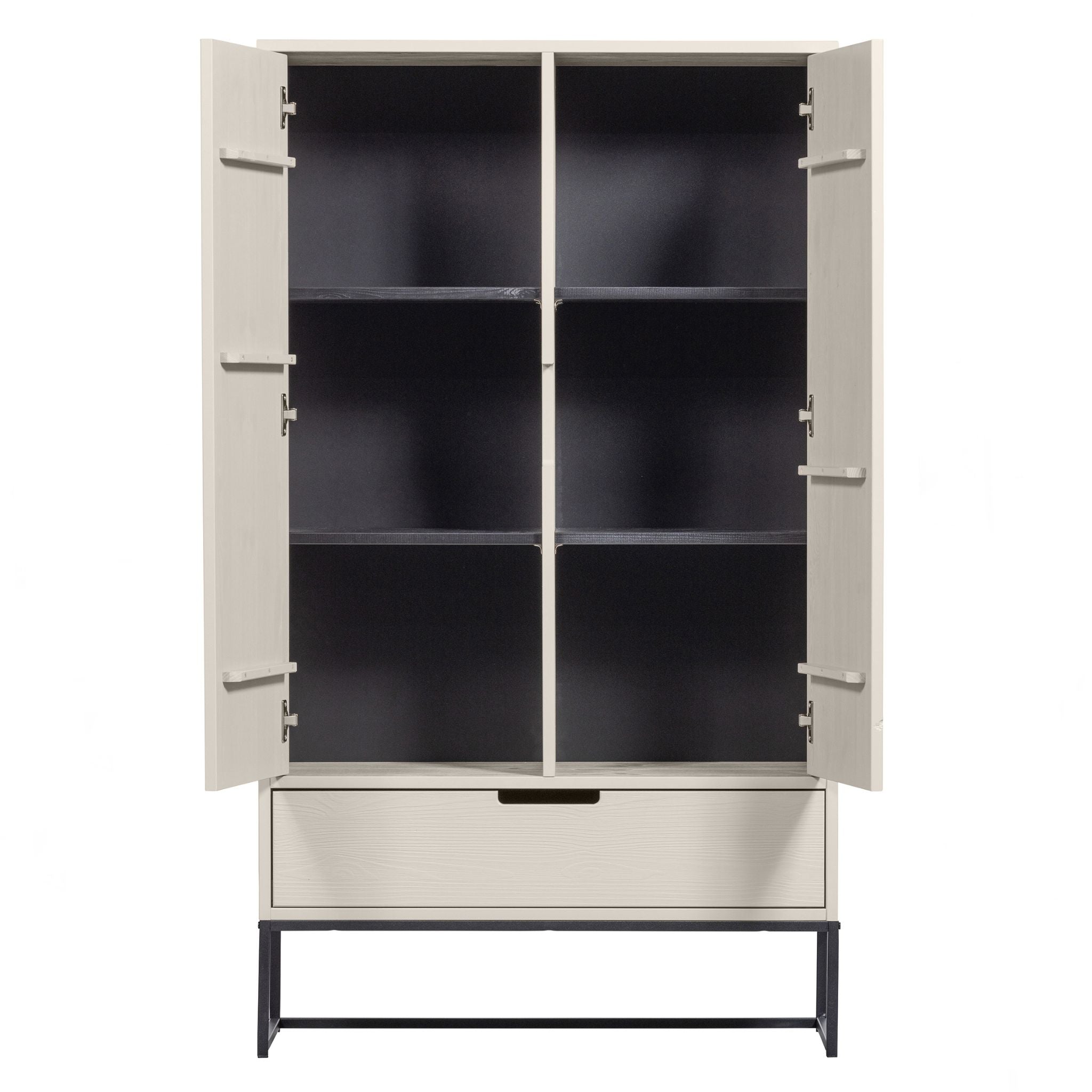 Woood Silas 2-Doors Cabinet Pine Dust (FSC) - ModernistaLiving