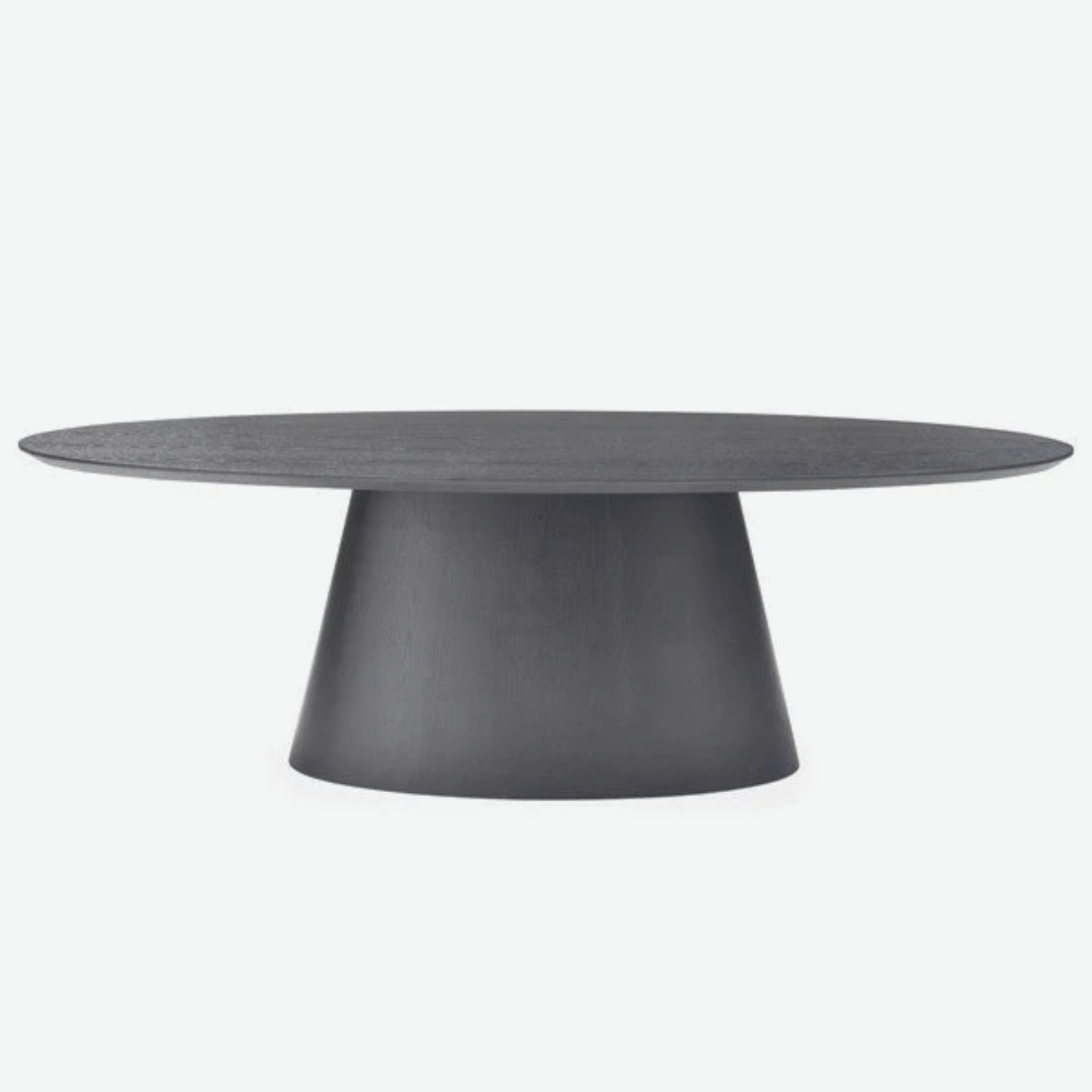 Tommy Franks Tavamo Dining Table - Oval - Black Oak