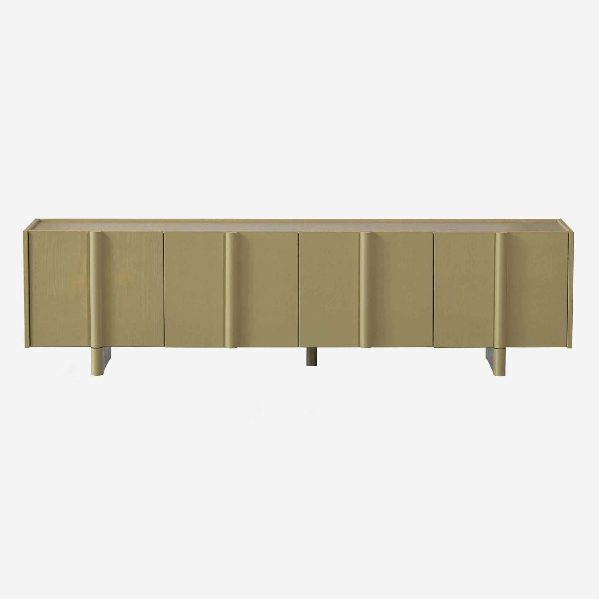 Woood Basu TV Unit Pine Moss (FSC) - ModernistaLiving