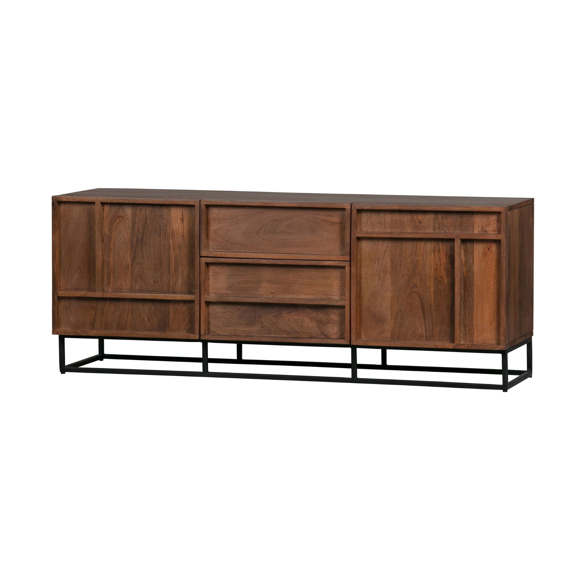 Woood Forrest TV Unit Mango Wood Natural - ModernistaLiving