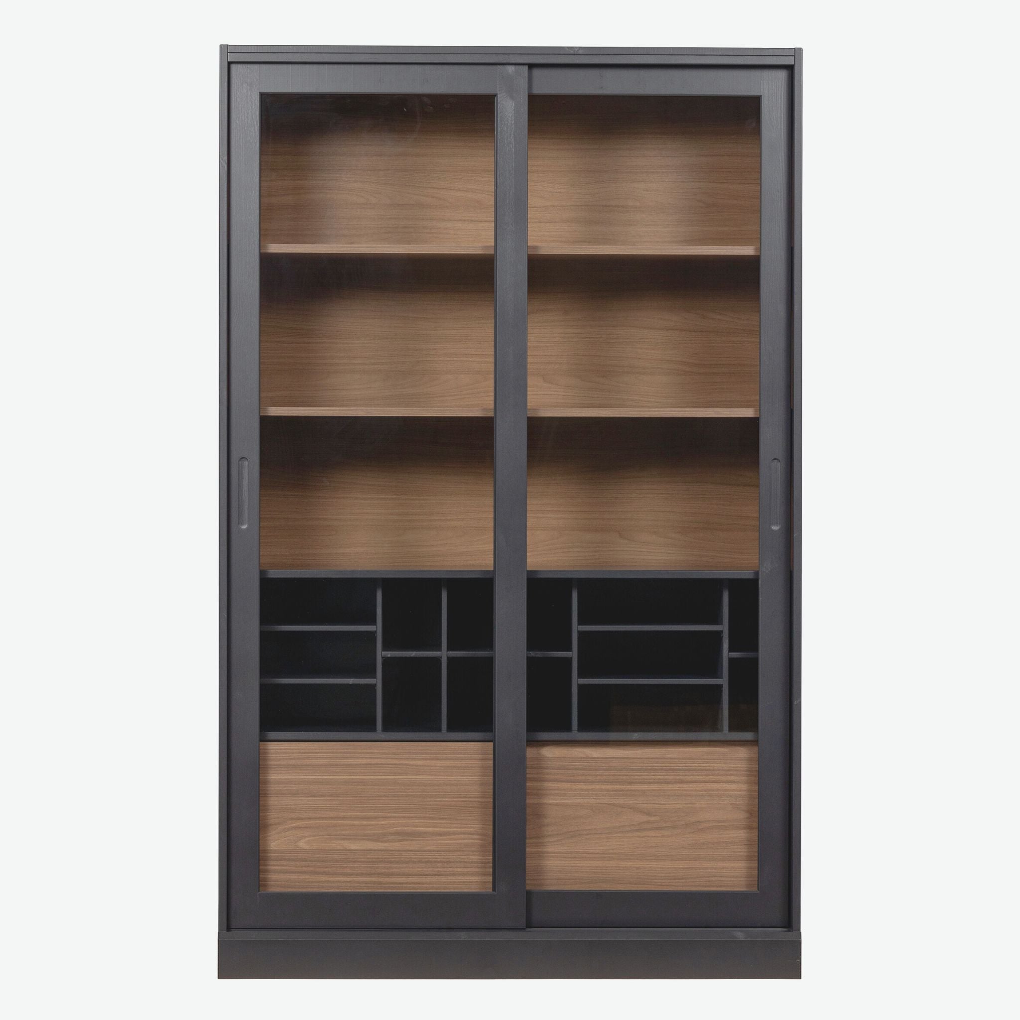 Woood James Cabinet Wood Black (FSC) - ModernistaLiving