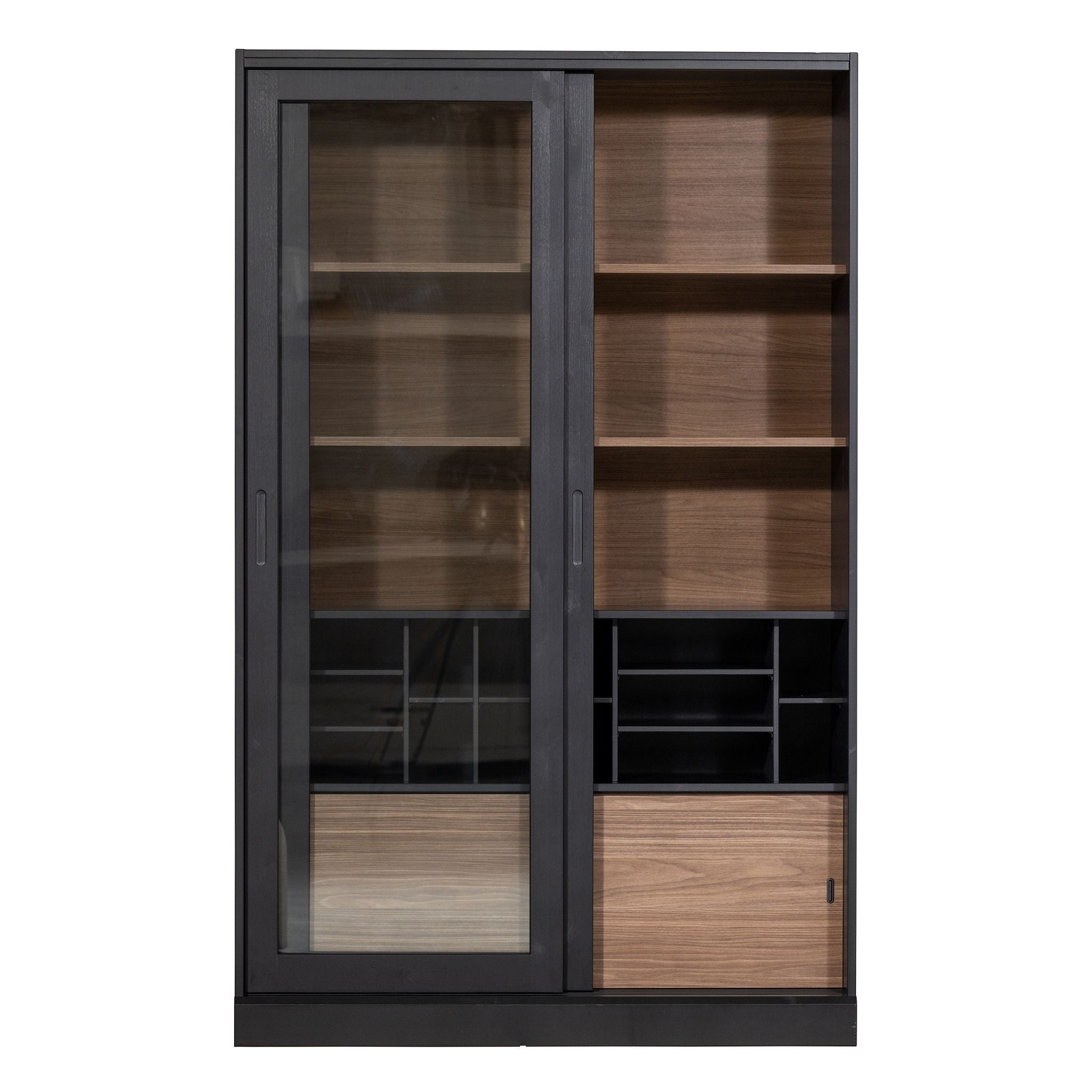 Woood James Cabinet Wood Black (FSC) - ModernistaLiving