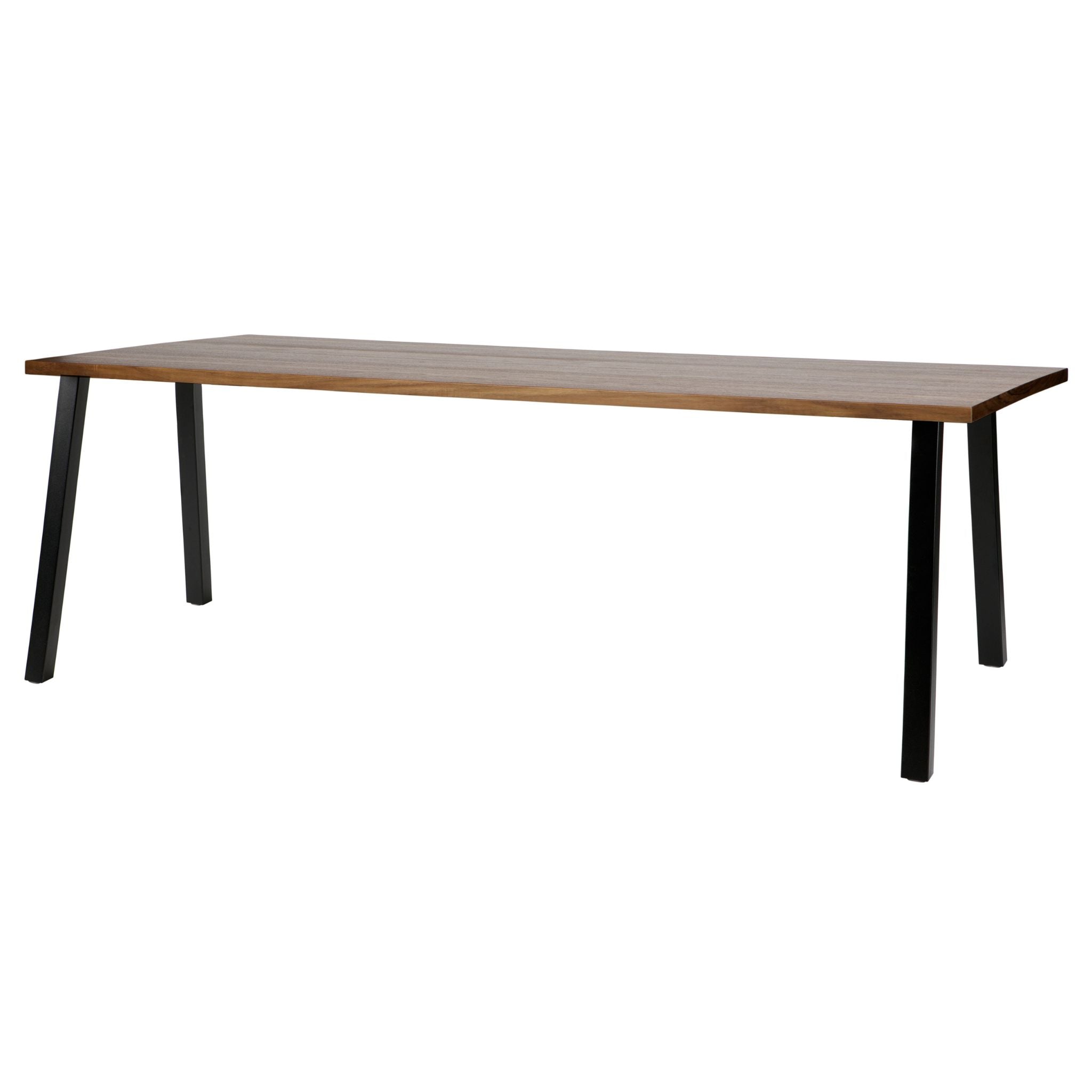 Woood James Dining Table Wood with A-Leg Metal - ModernistaLiving