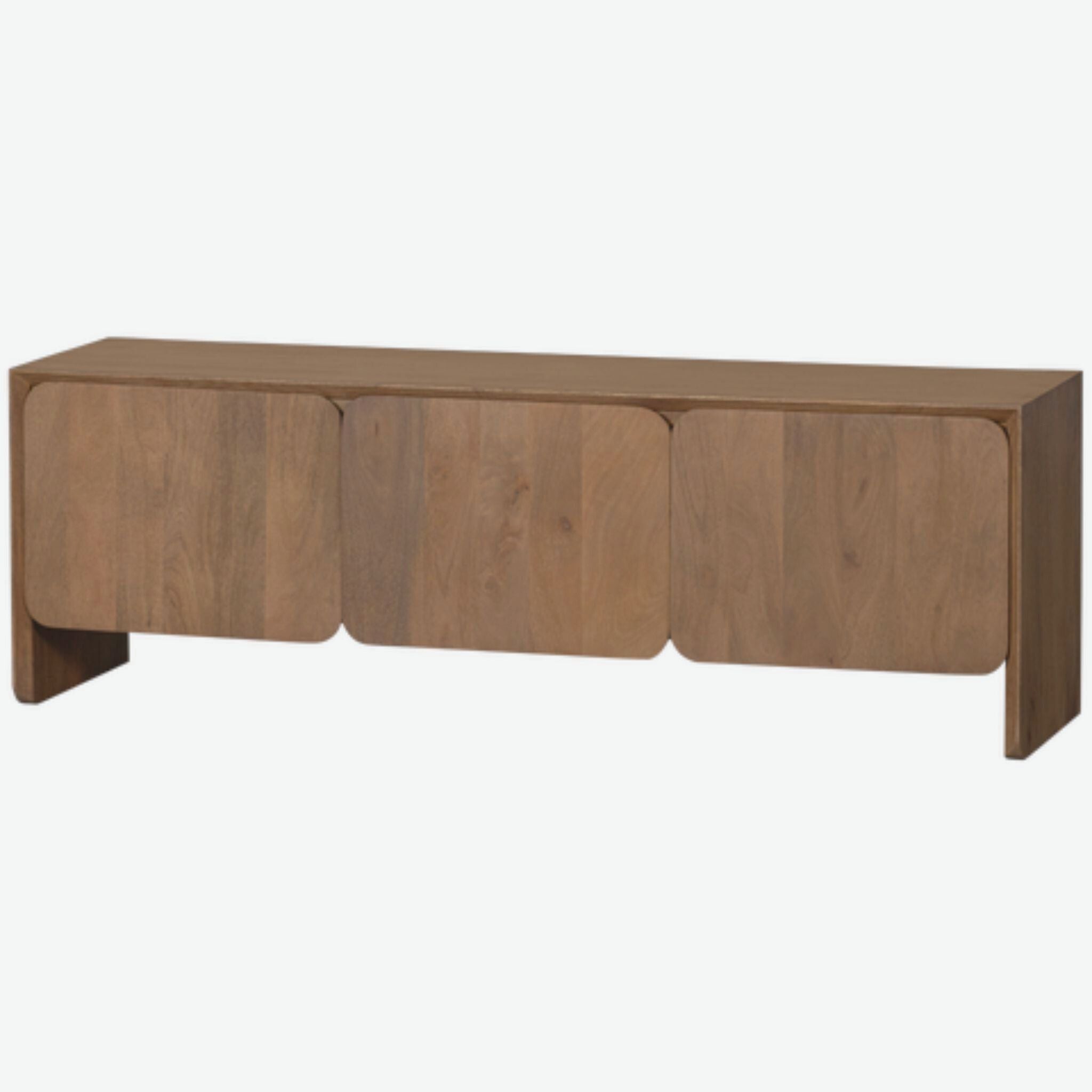 Woood Jerre TV Unit Mango Wood Natural - ModernistaLiving