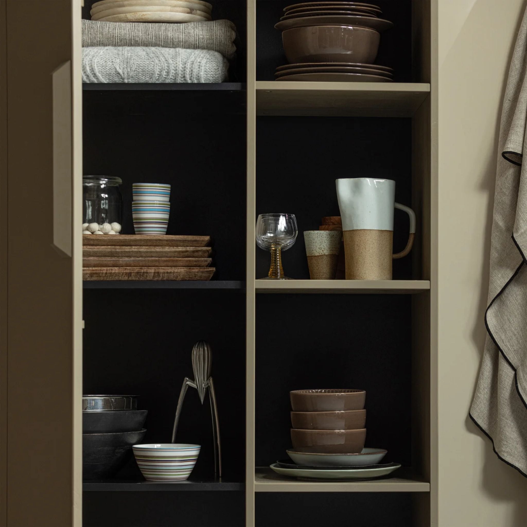 Woood Lowen Storage Cabinet Pine Mud