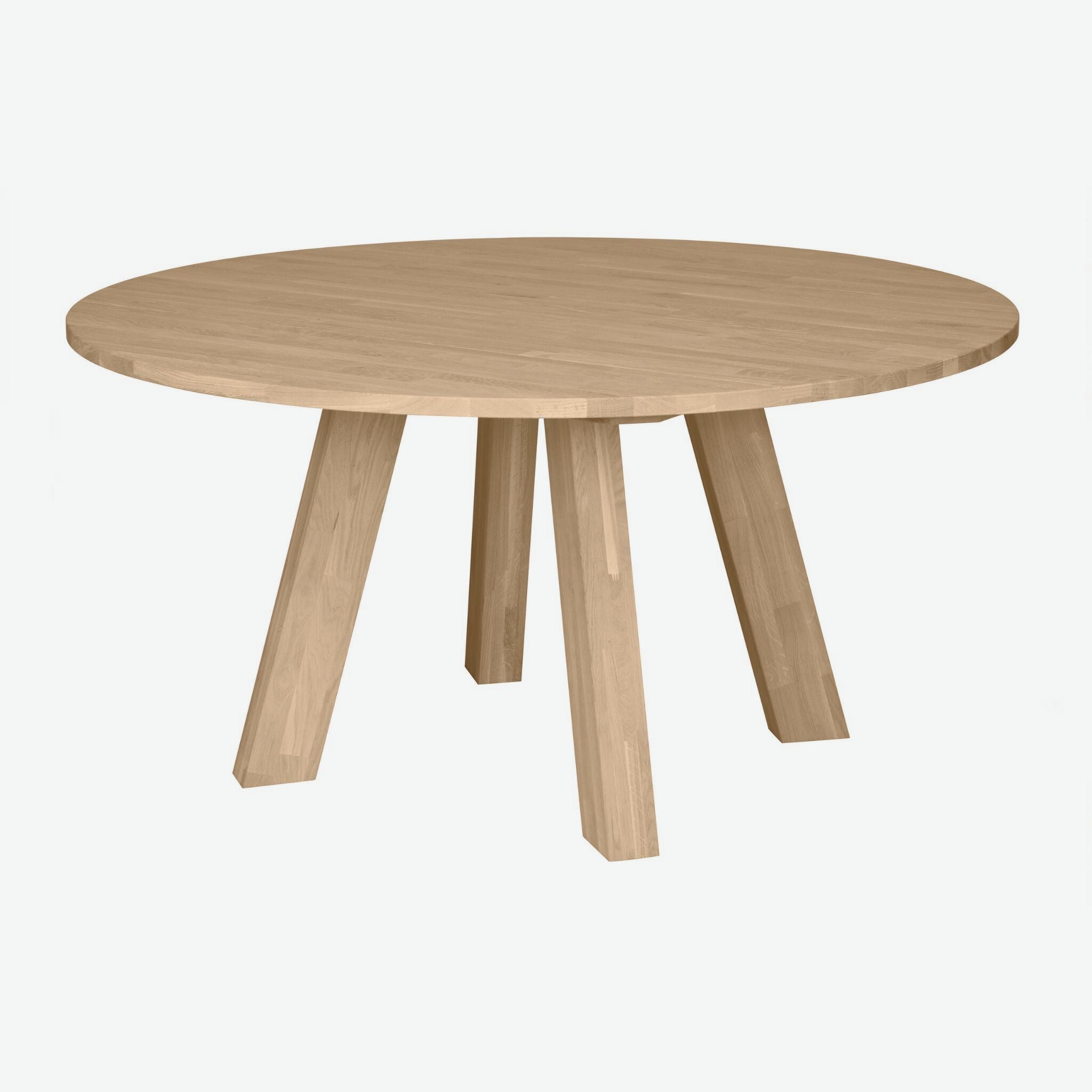 Woood Rhonda Dining Table 150cm Oak Natural (FSC) - ModernistaLiving