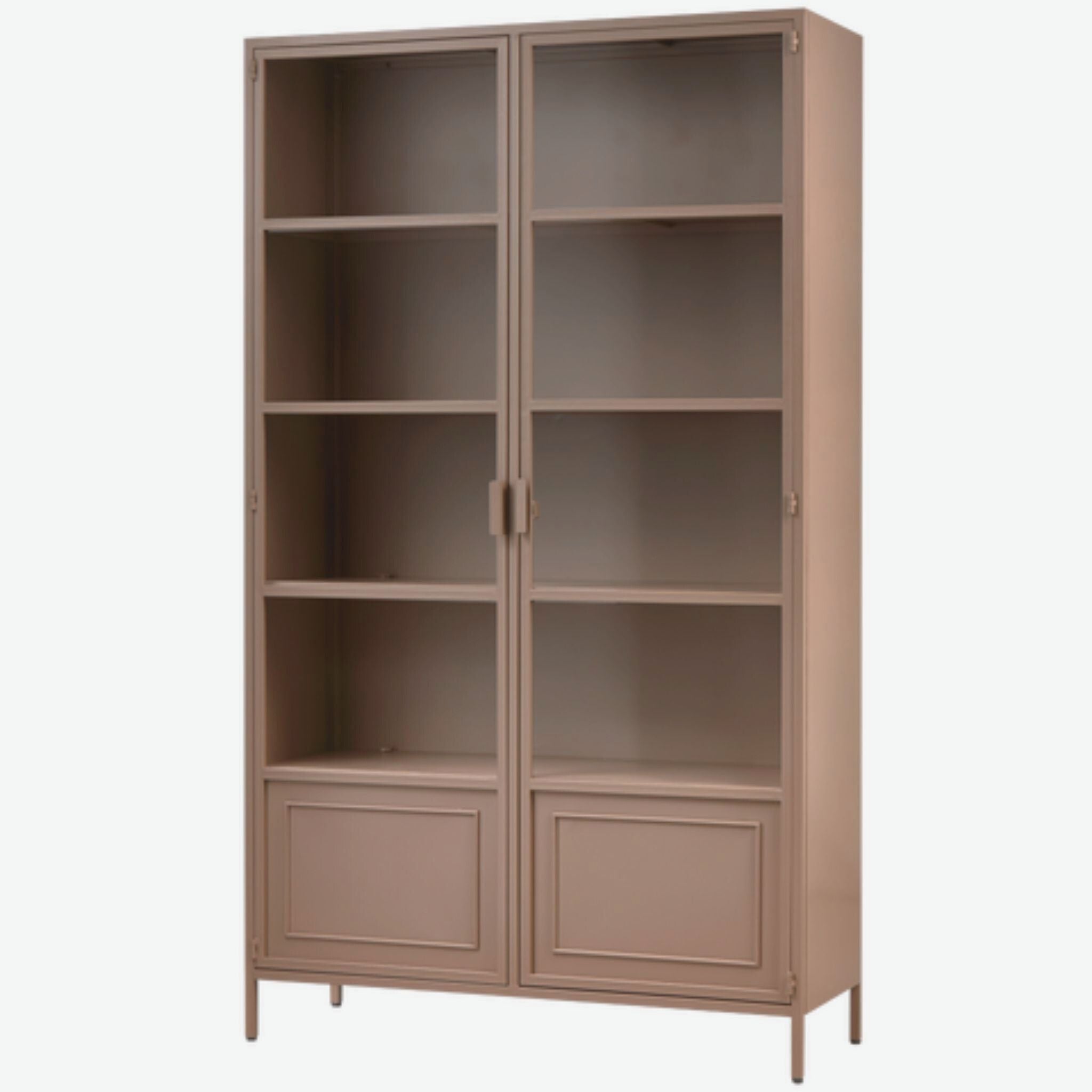 Woood Ronja Cabinet XL Metal Military Brown - ModernistaLiving