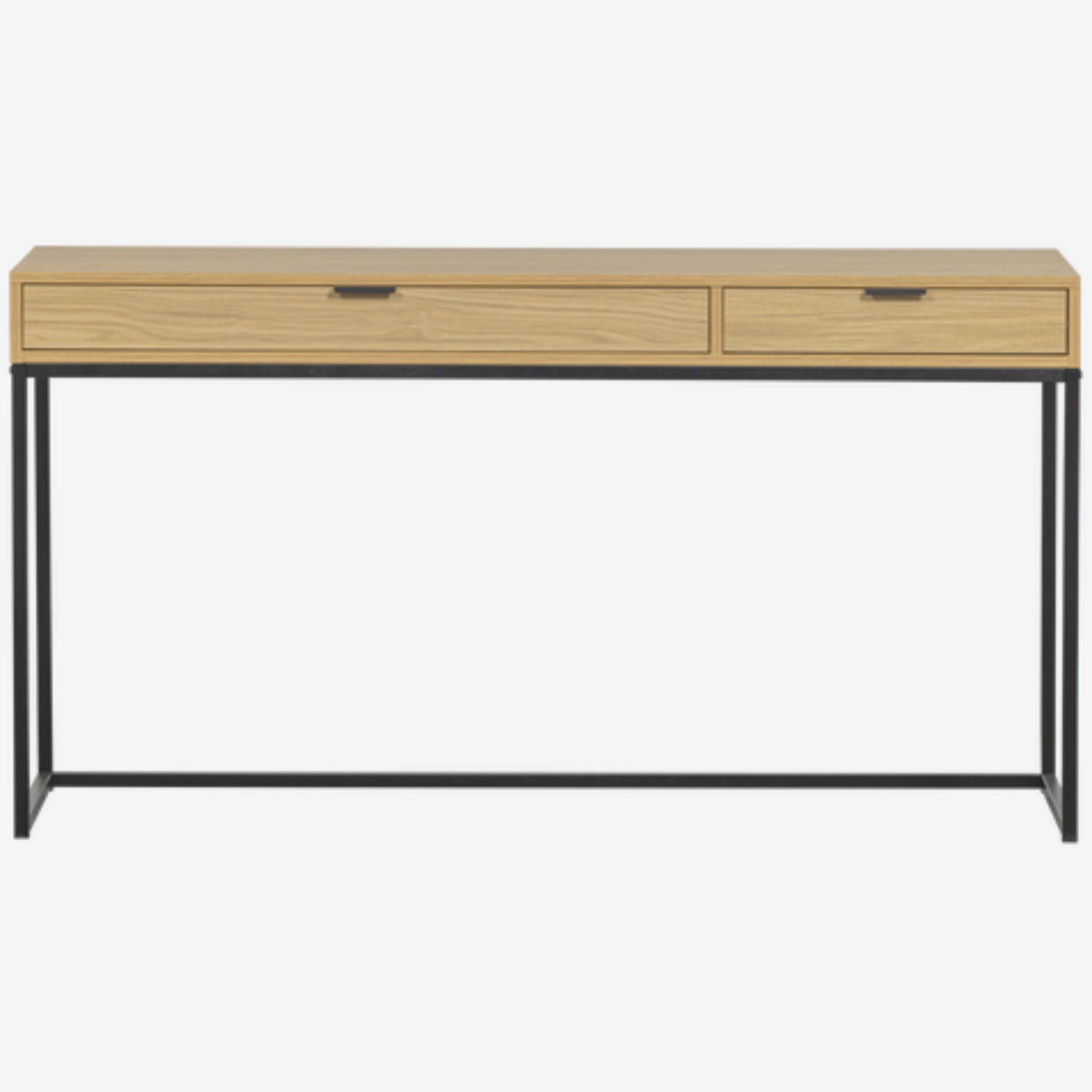 Woood Silas Desk Oak Melamine [FSC] - ModernistaLiving