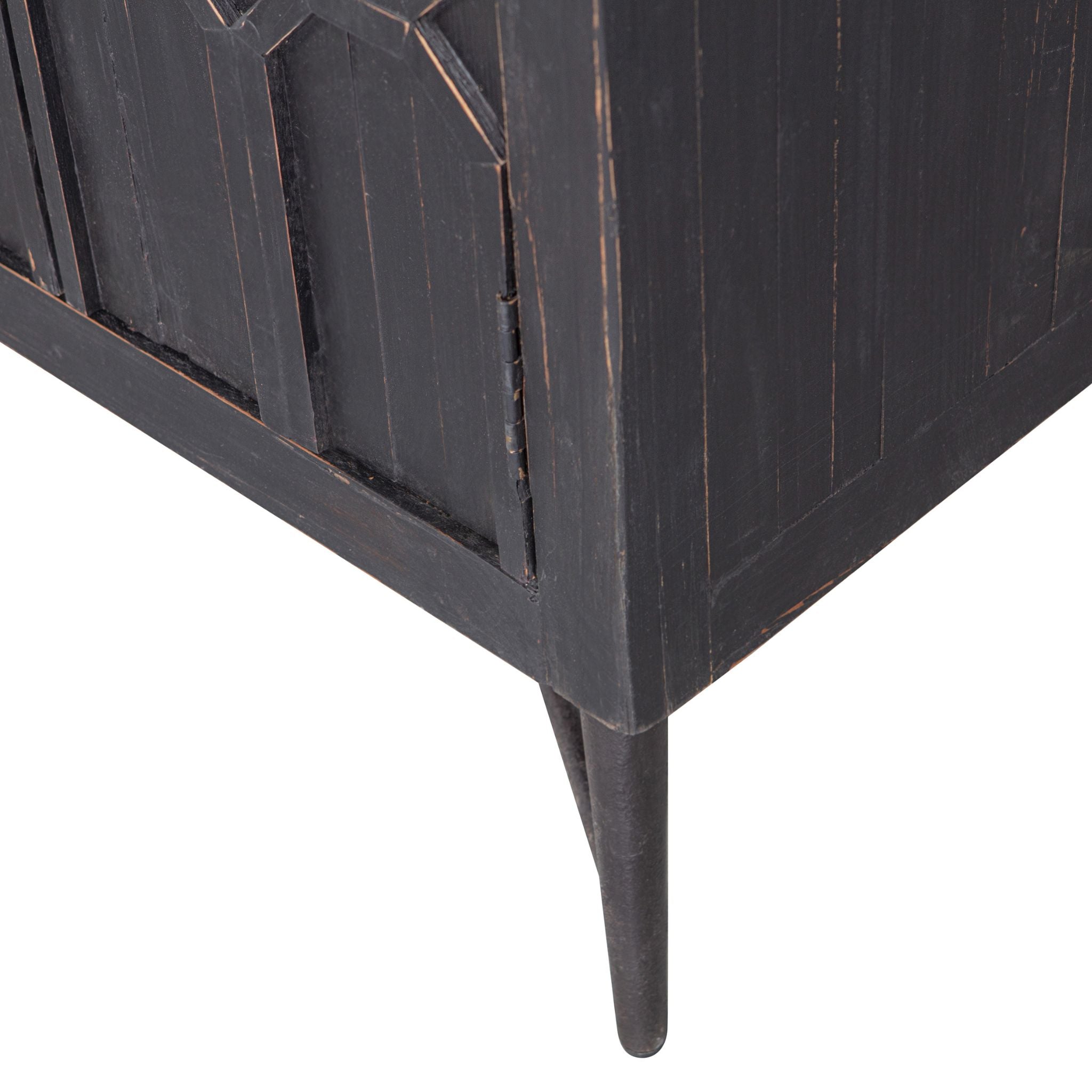 BePureHome Bequest High Cabinet Wood Black