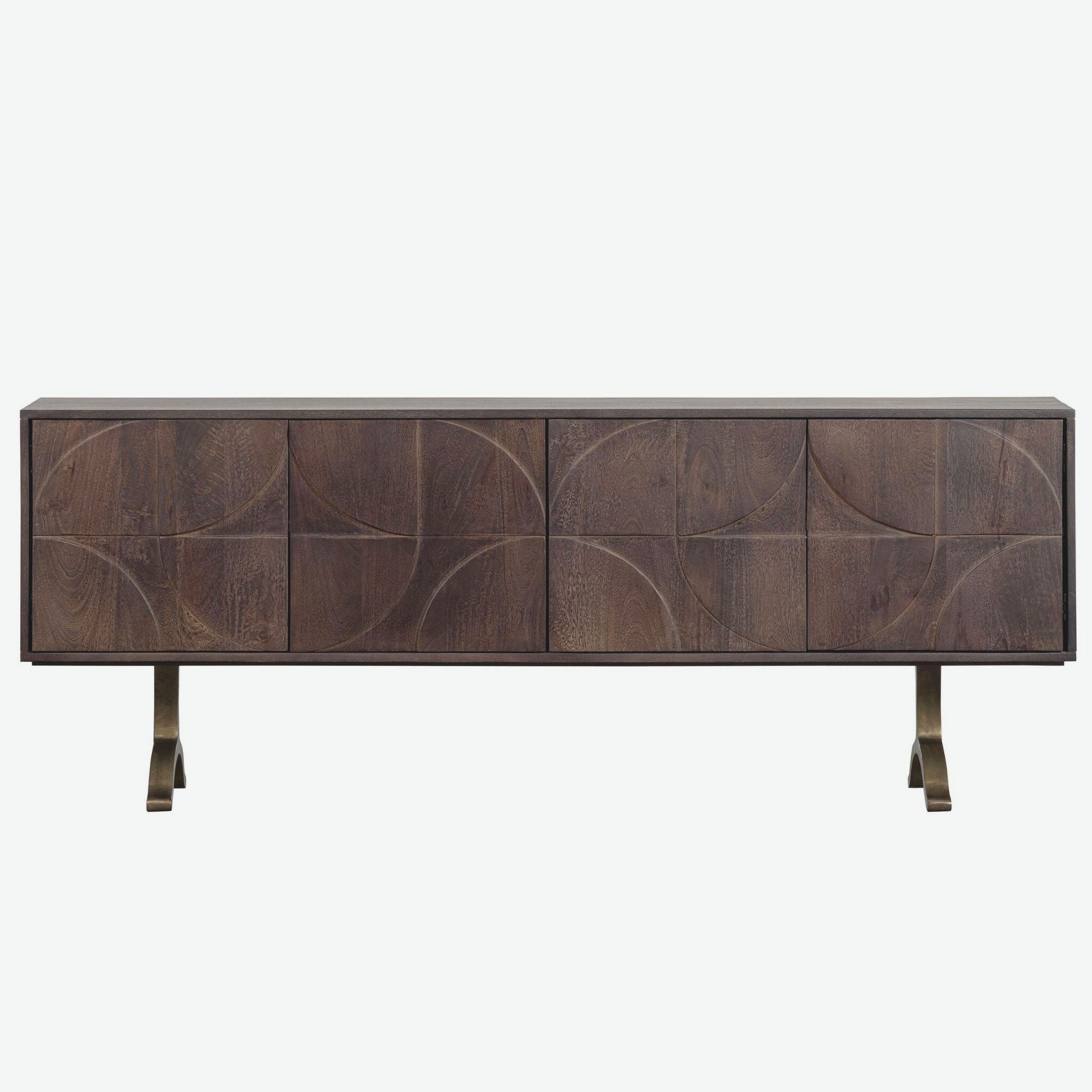 BePureHome Draw Sideboard Mango Wood Walnut - ModernistaLiving