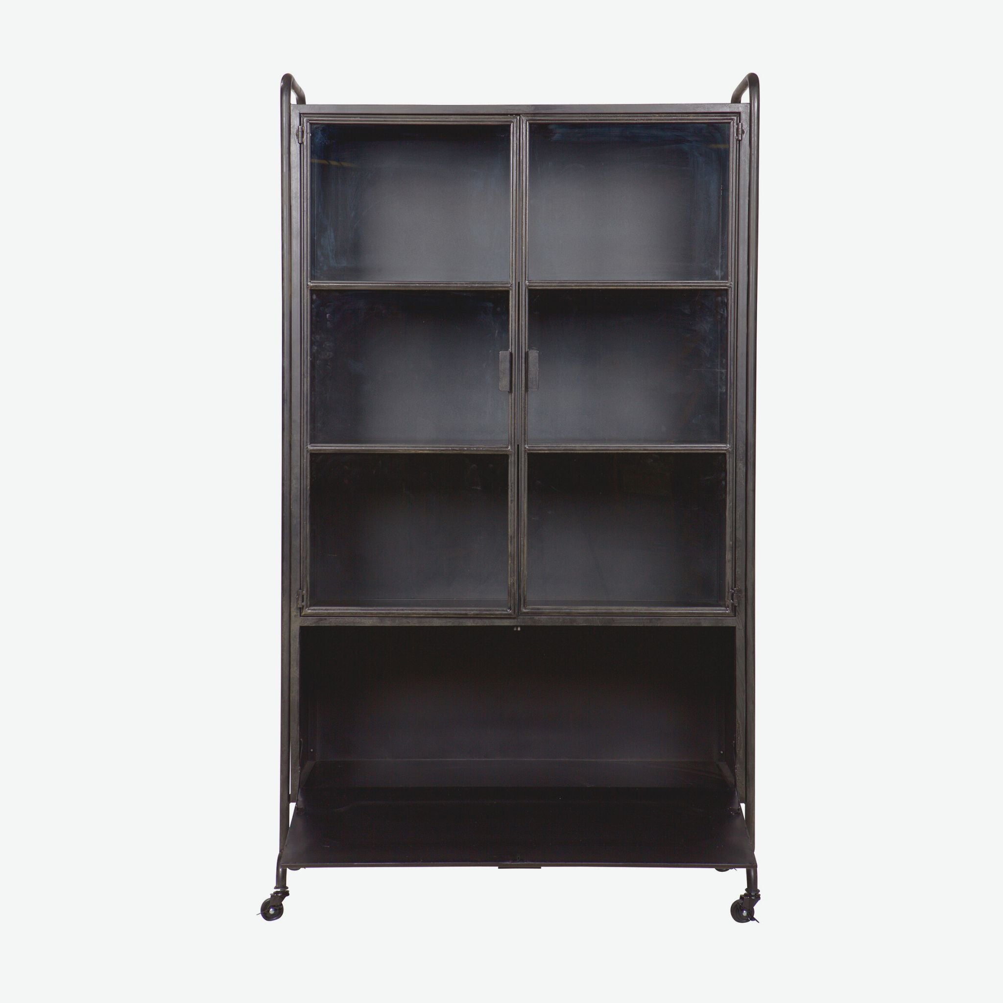 BePureHome Steel Storage Cabinet Metal Black - ModernistaLiving