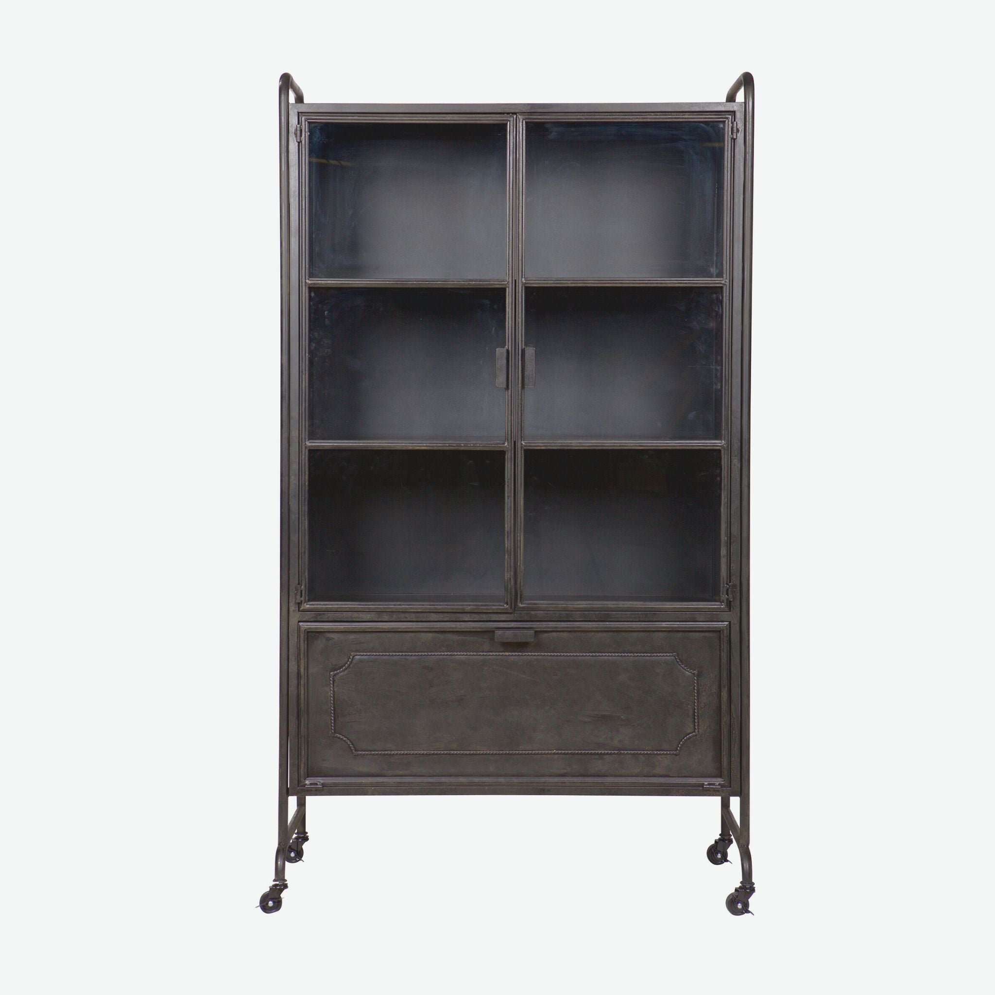 BePureHome Steel Storage Cabinet Metal Black - ModernistaLiving