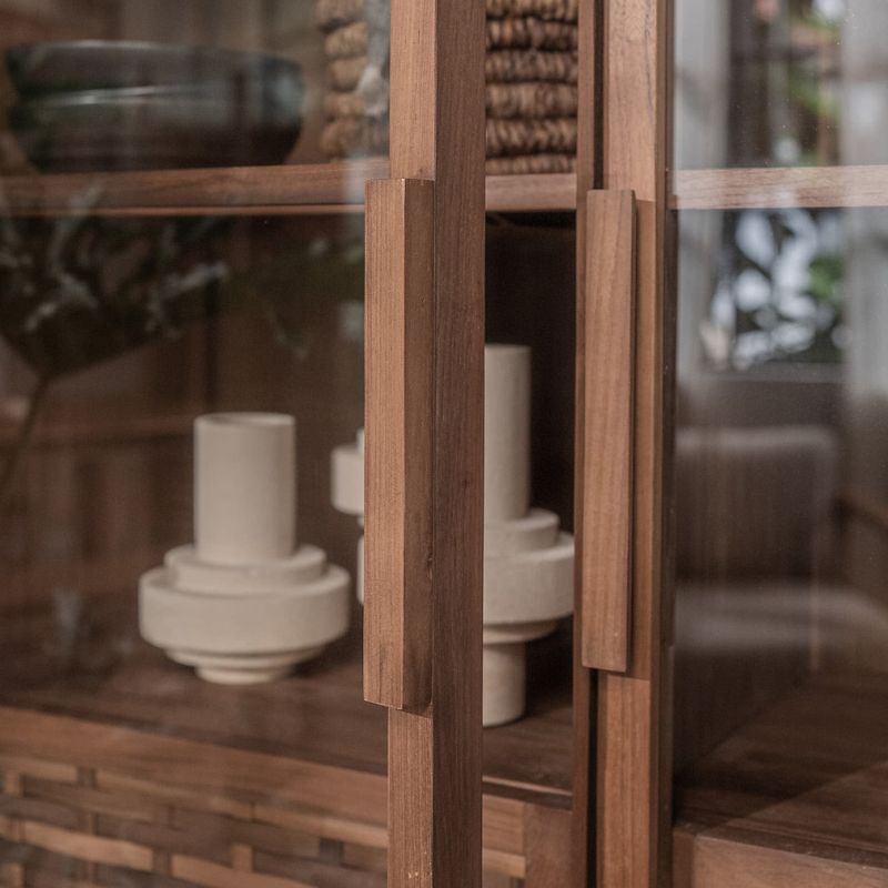 dBodhi Hopper Display Cabinet Reclaimed Teak - ModernistaLiving