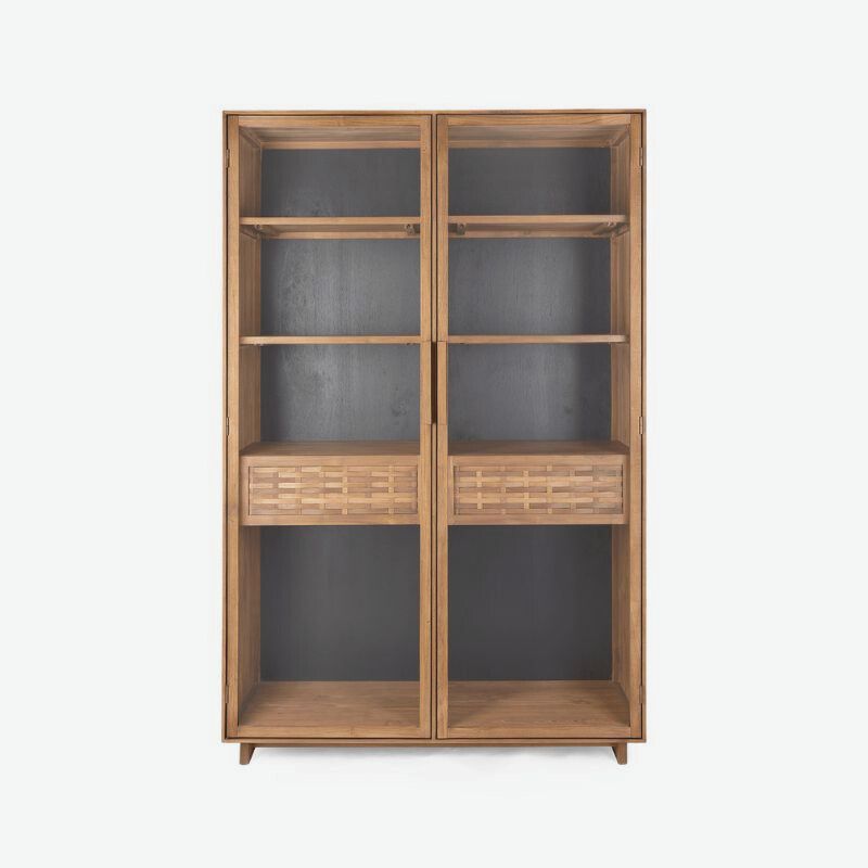 dBodhi Hopper Display Cabinet Reclaimed Teak - ModernistaLiving